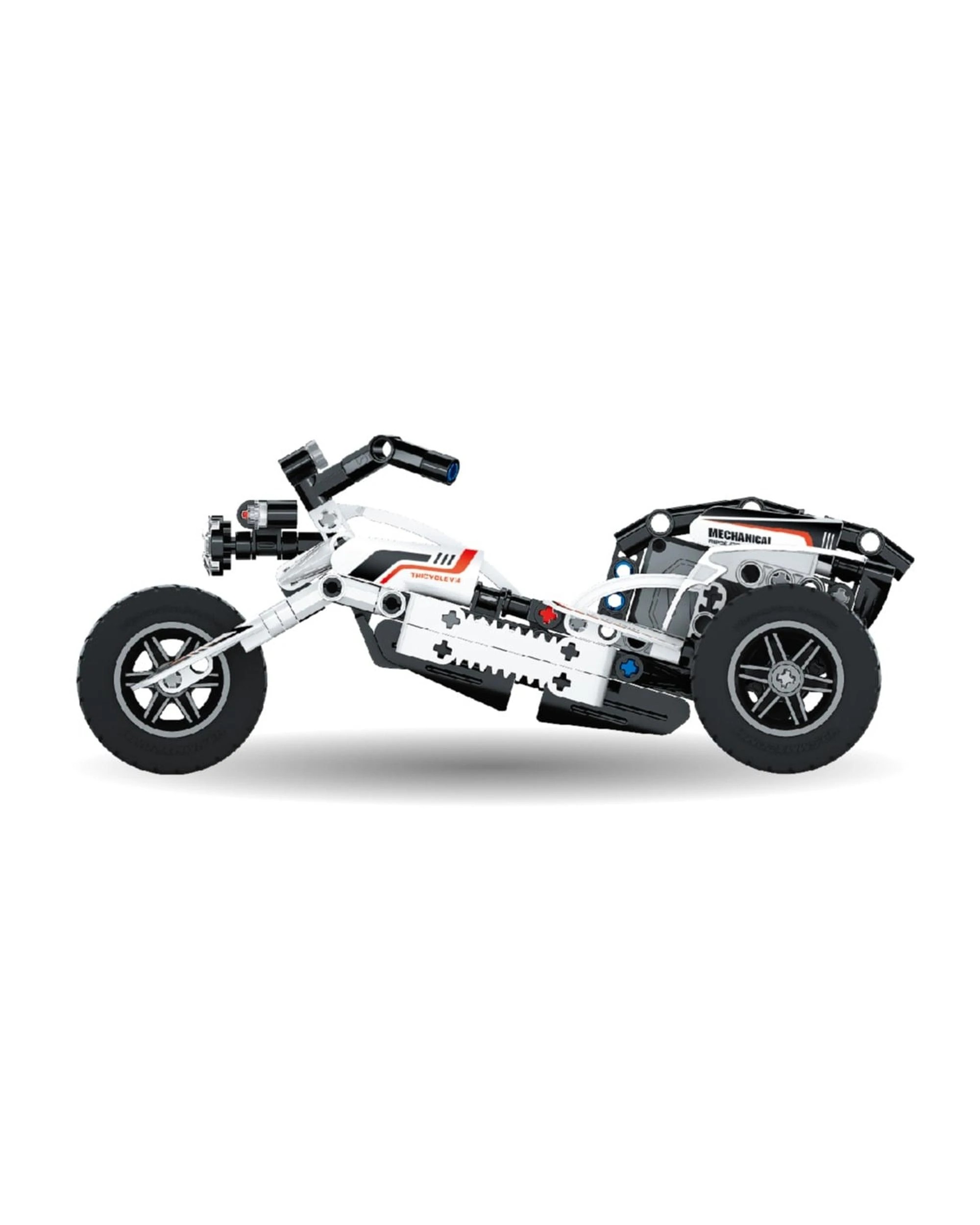 3 iM.Master Mechanical Master Pull Back Motorcycle 198 Piece Model Kit - 5814, 3 of 7
