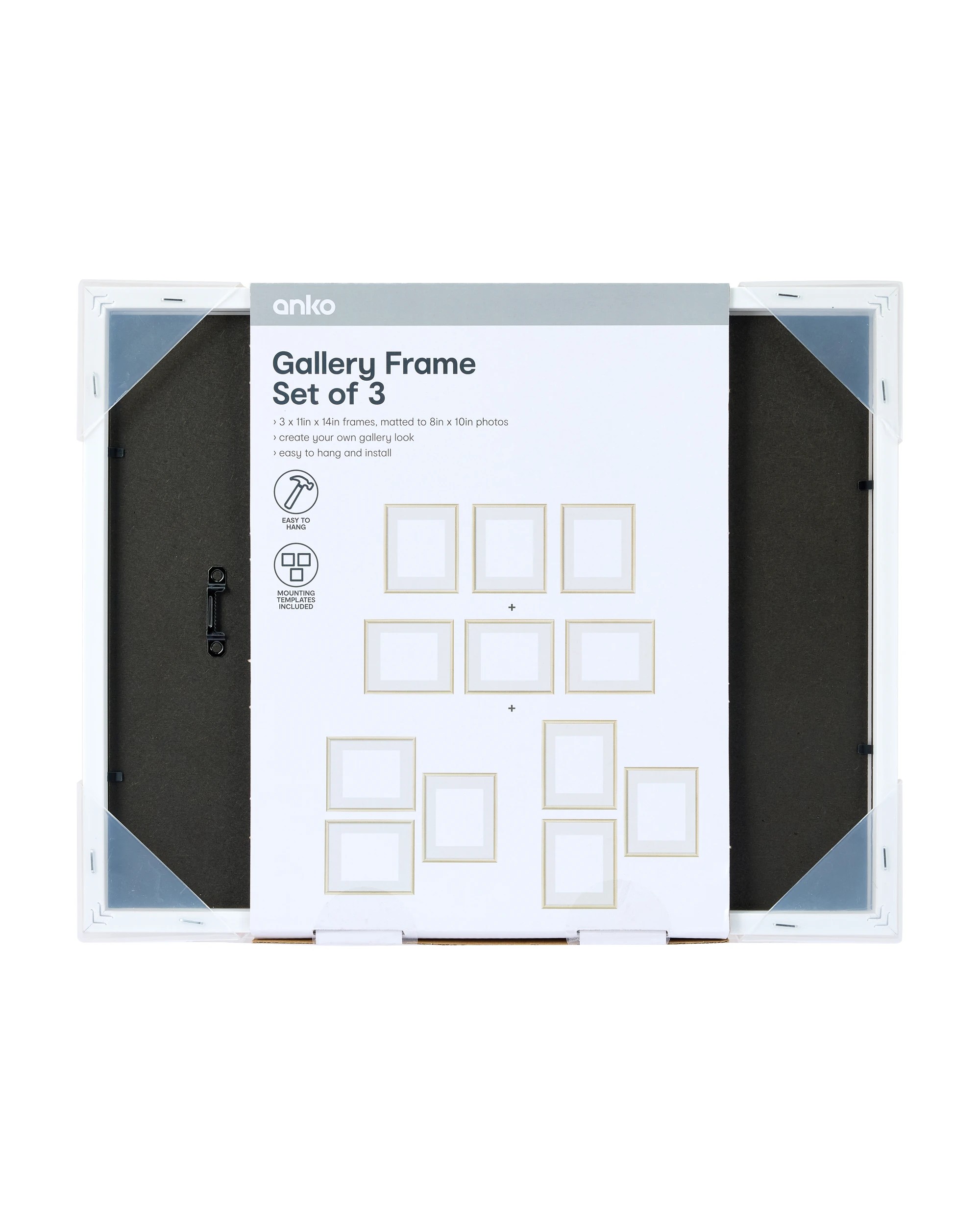 6 3 Piece Gallery Set - Oak, 6 of 6