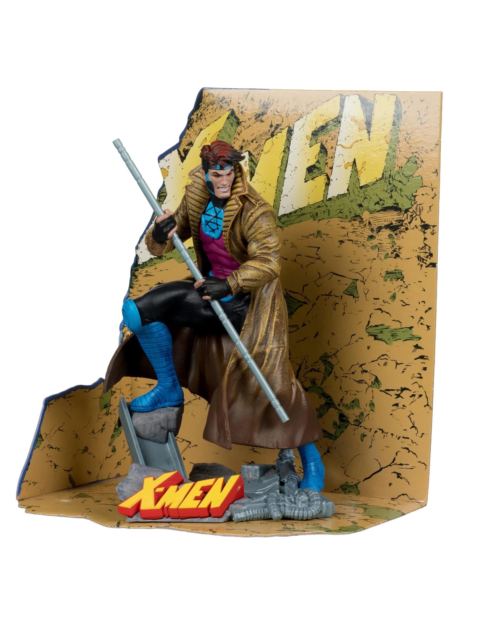 1 Marvel Collection X-Men #1 Gambit 1:10 Scale Figure, 1 of 5