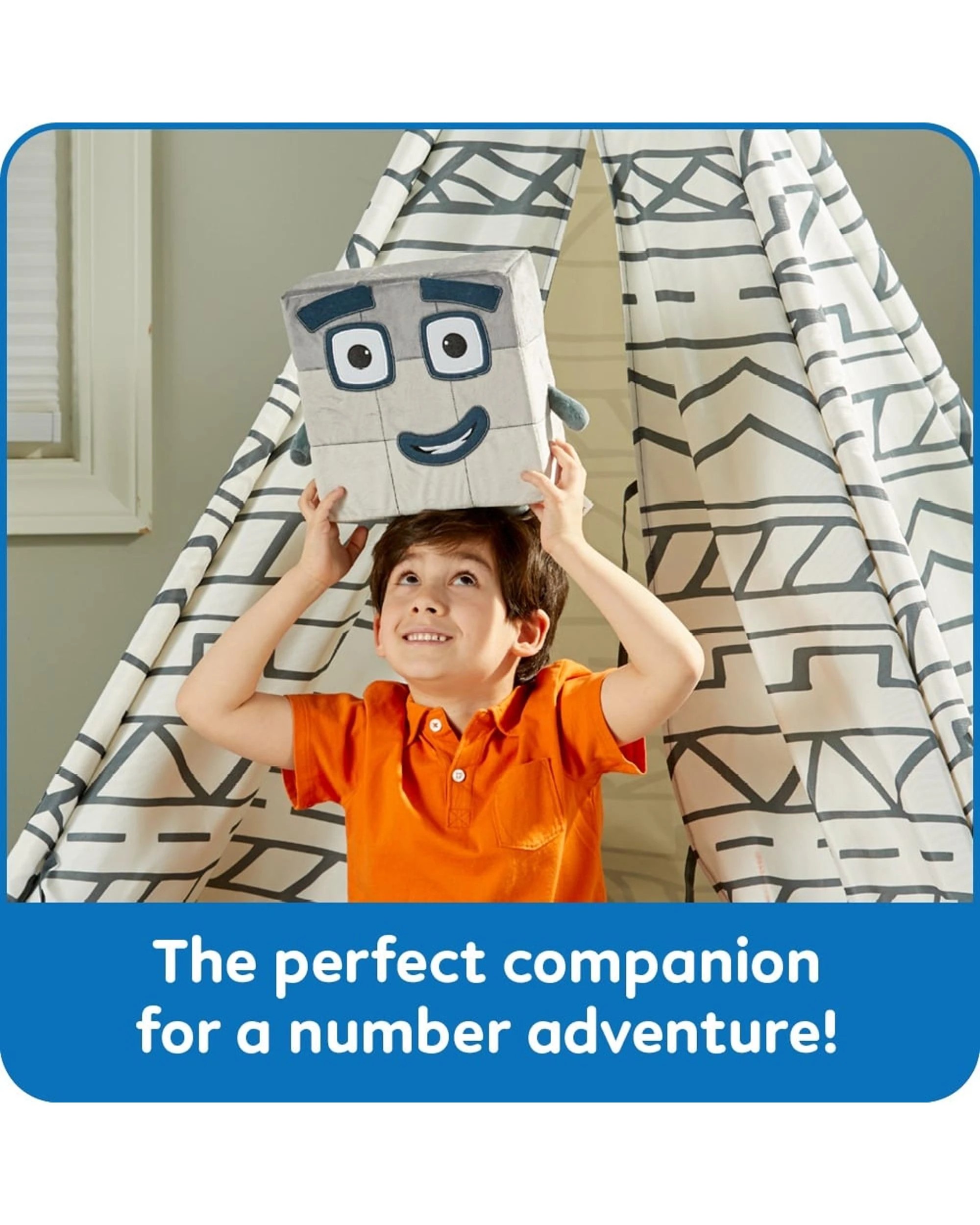 3 Numberblocks Nine Playful Pal Plush, 3 of 7