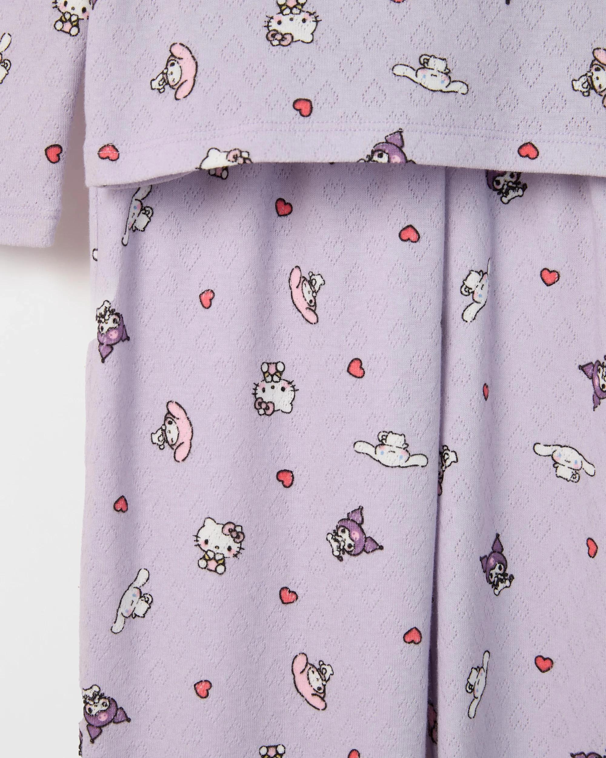 2 Family Matching Australian Cotton Hello Kitty Mini Me Pyjama Set HELLO KITTY, 2 of 3