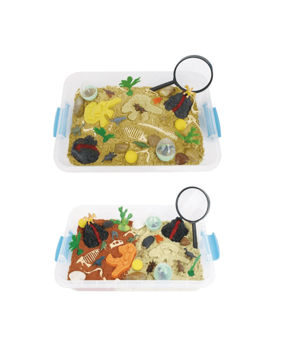 Dinosaur Discovery Sensory Bin Set Assorted