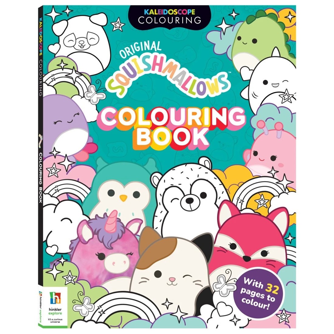 1 Kaleidoscope Colouring: Original Squishmallows Colouring Book, 1 of 5