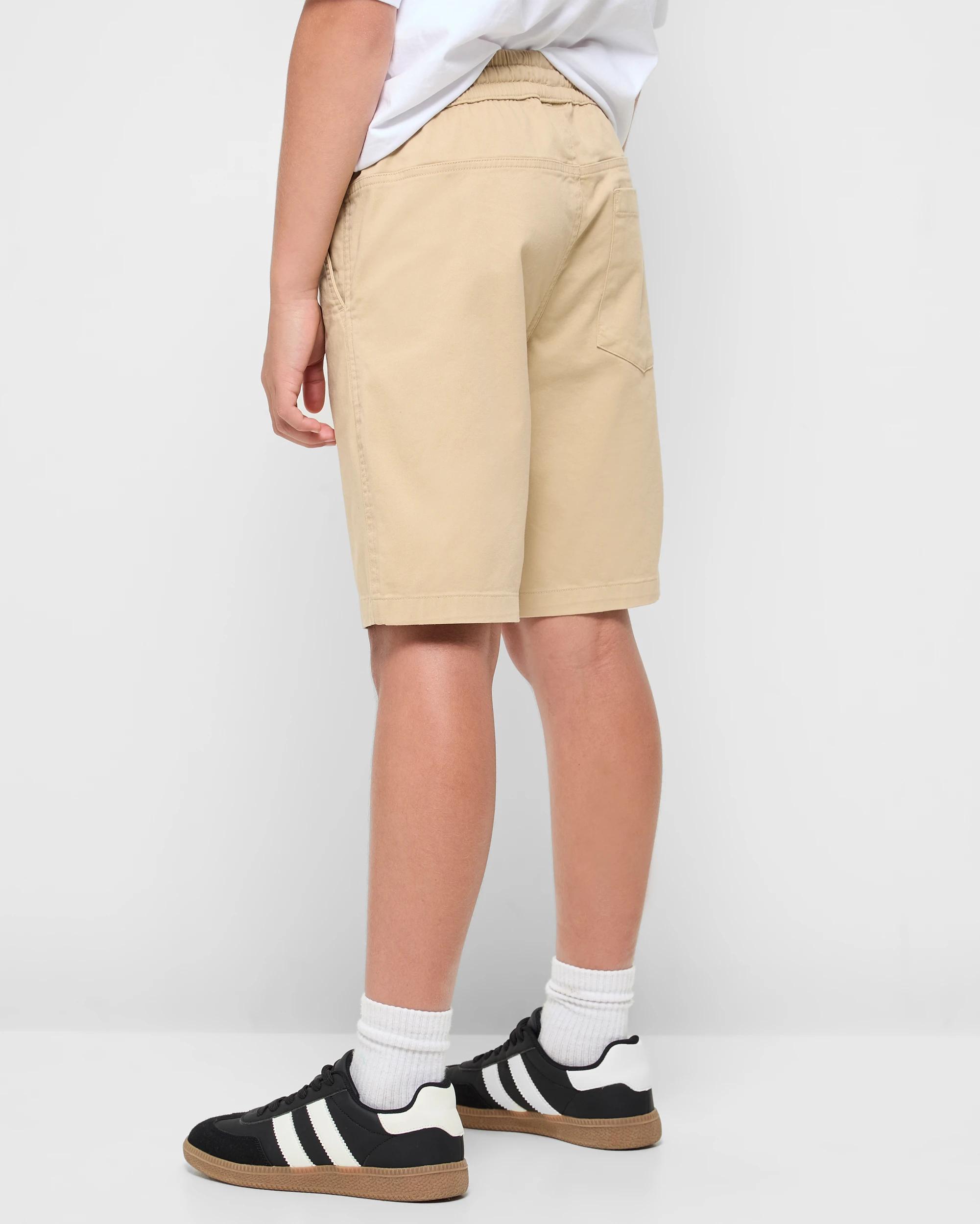 3 Target Pull On Chino Shorts TAN, 3 of 5