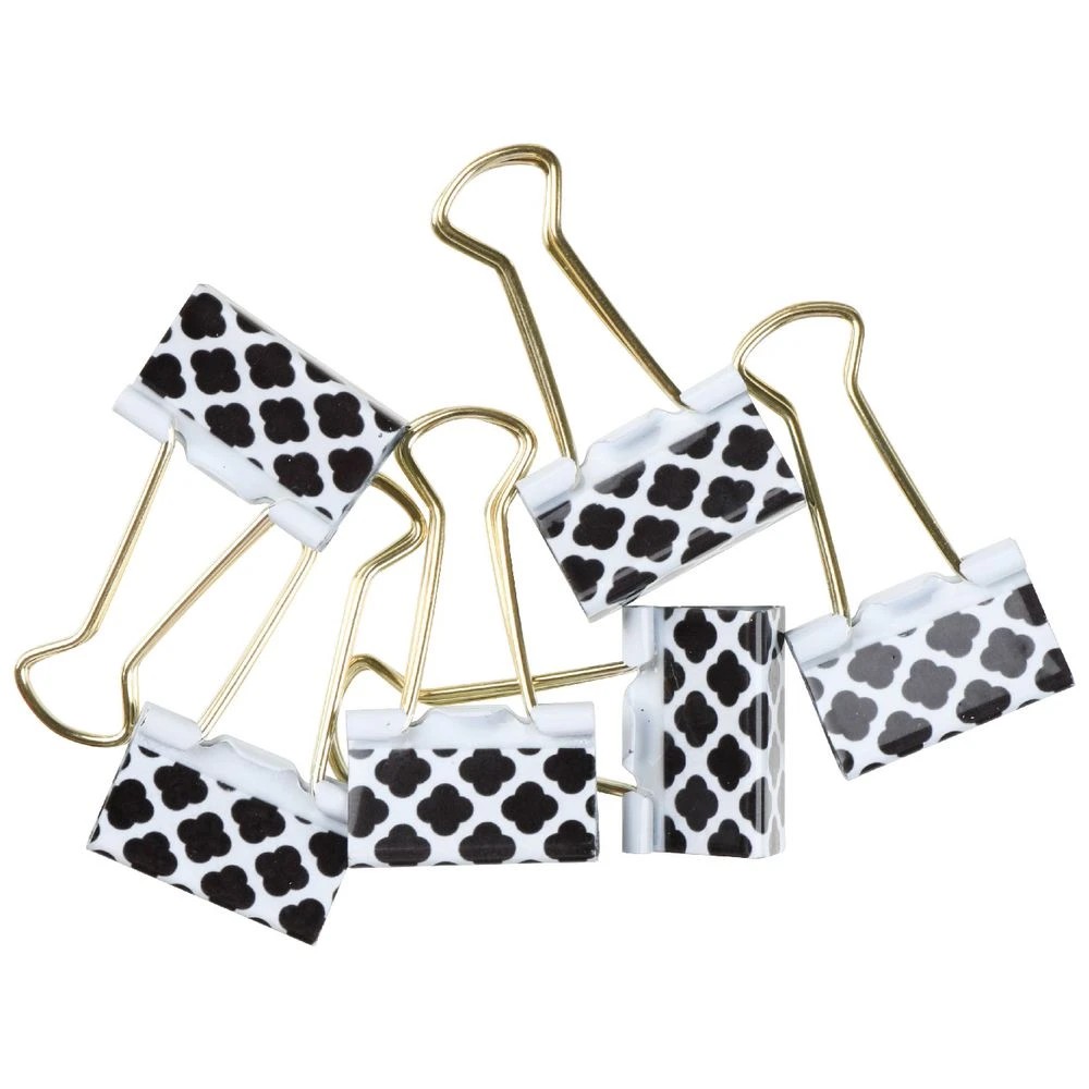 5 Otto Pin & Clip Set Black/Gold 117 Pack, 5 of 7