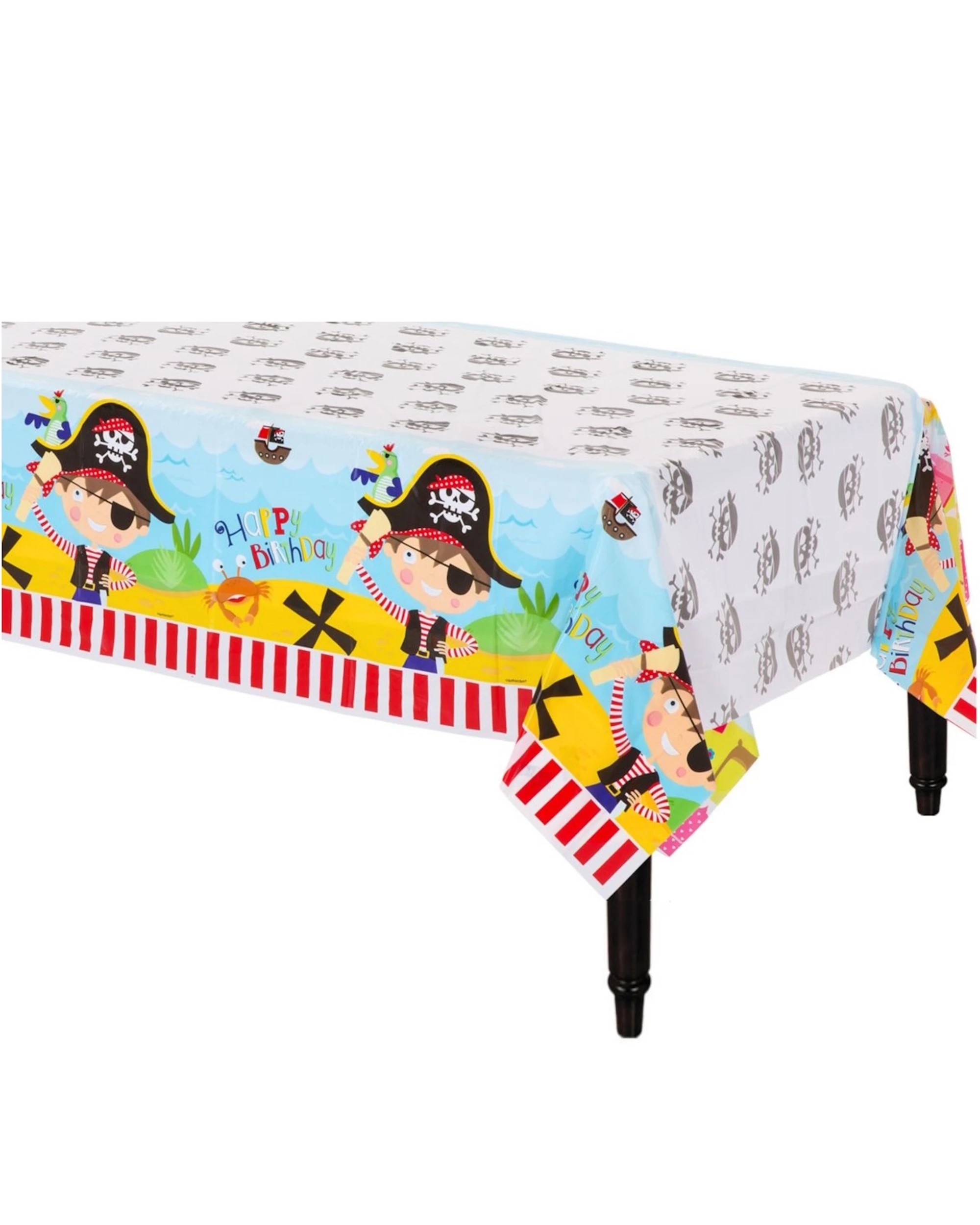 1 Amscan Inc. Little Pirate Plastic Tablecloth - Multi, 1 of 1