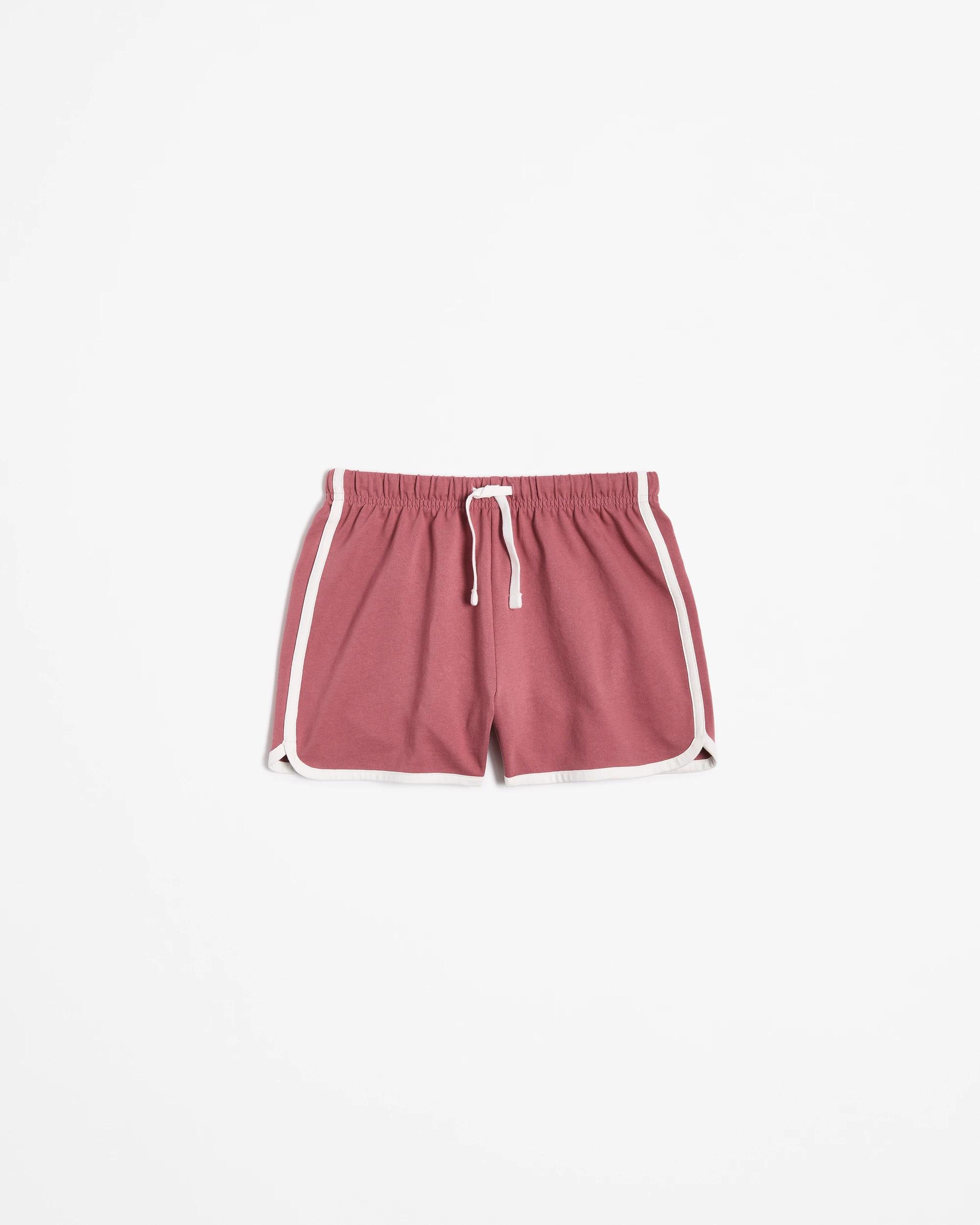 4 Target Australian Cotton Blend Dolphin Hem Shorts PLUM, 4 of 6