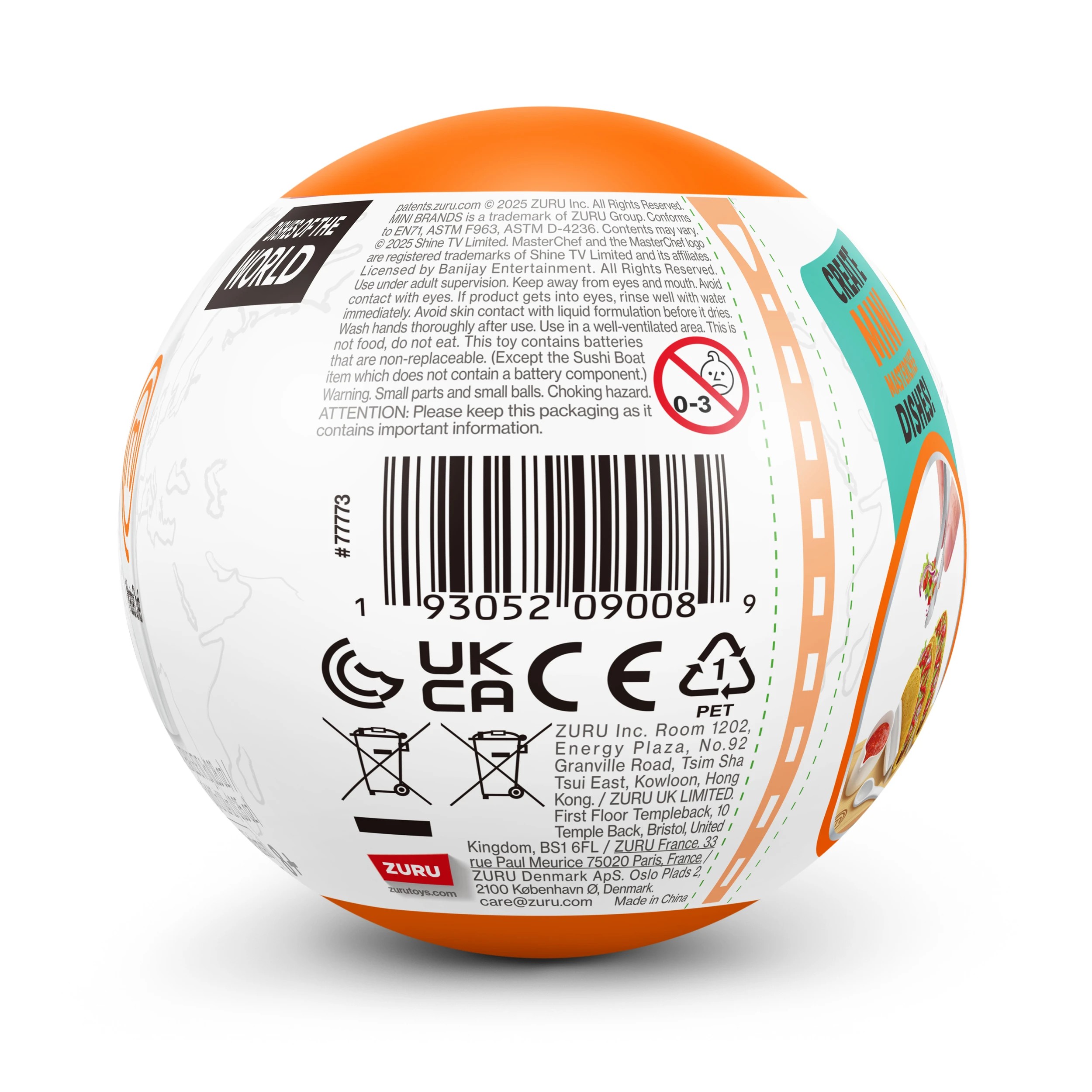 9 Mini Brands Create MasterChef Series 2 by ZURU - Assorted, 9 of 9