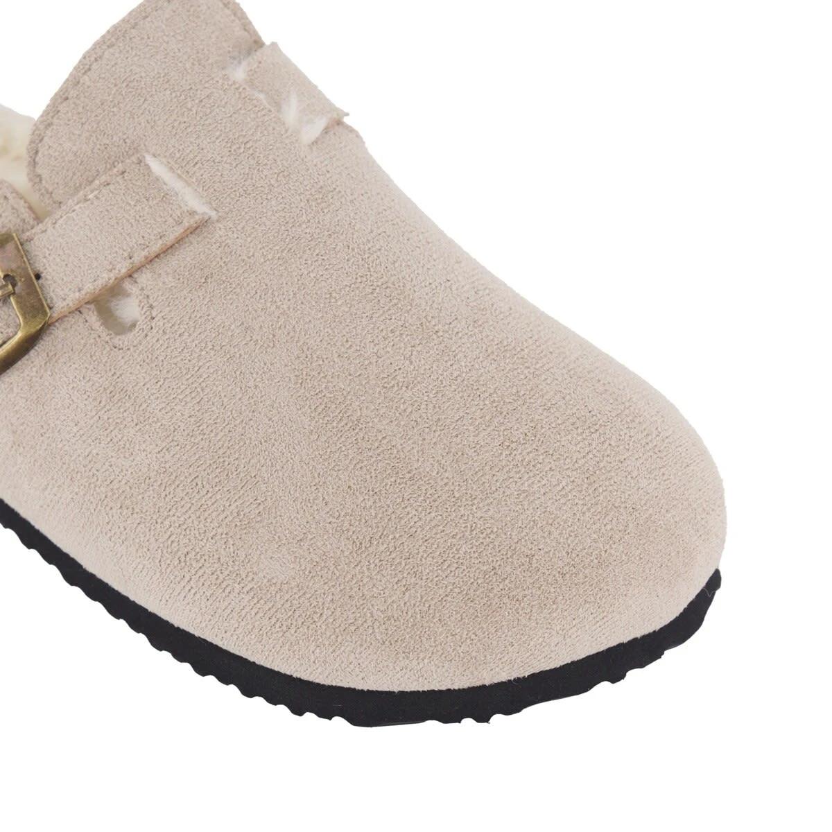 3 Senior Footbed Clogs Stone, 3 of 3