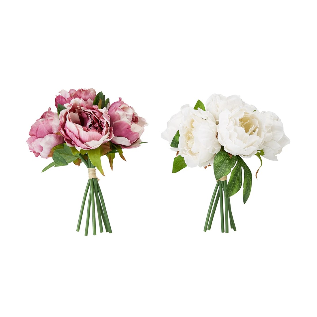 1 Artificial Peonies Bunch - Assorted, 1 of 8