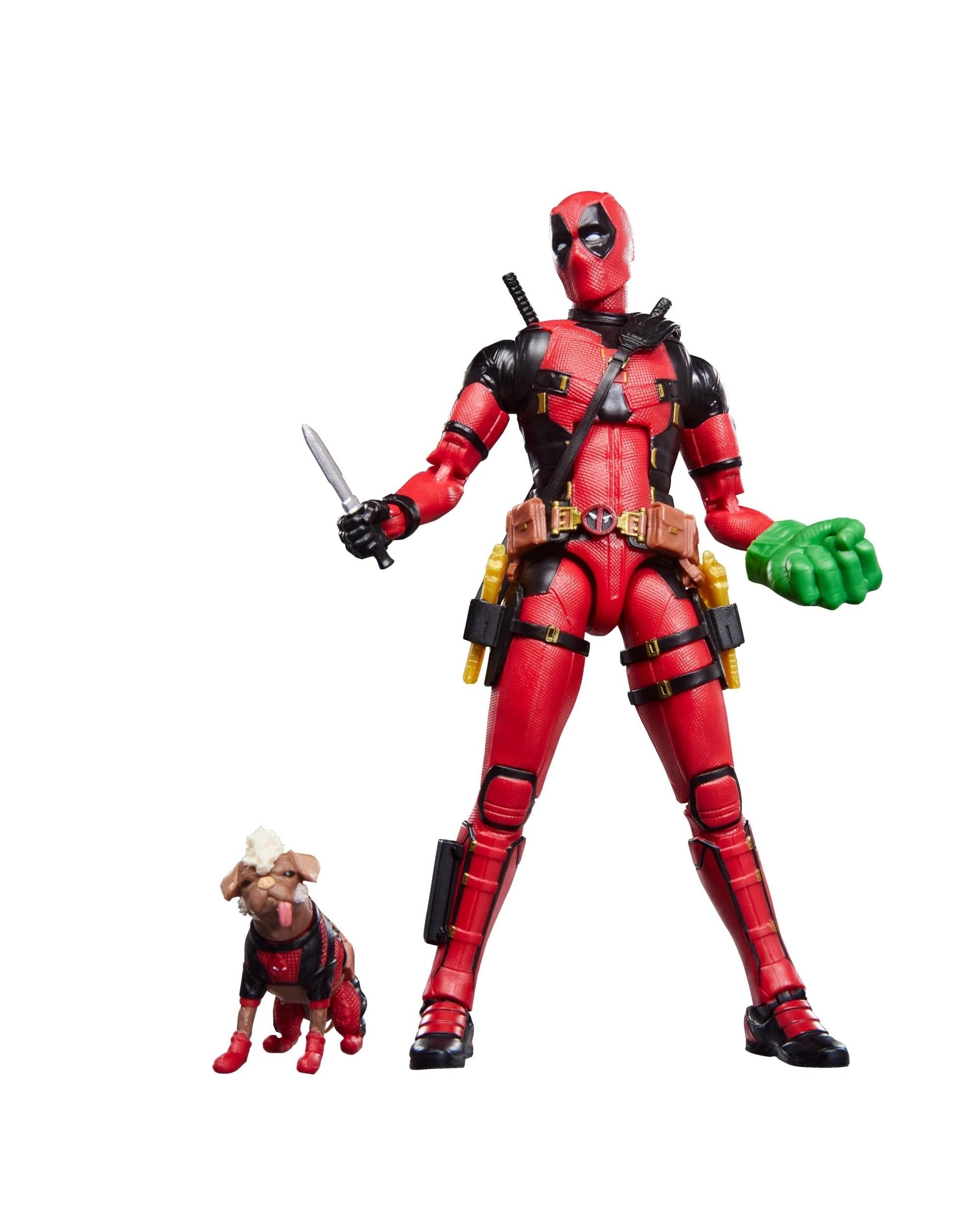 3 Marvel Legends Series Deadpool and Wolverine Dogpool and Deadpool Action Figure, 3 of 10