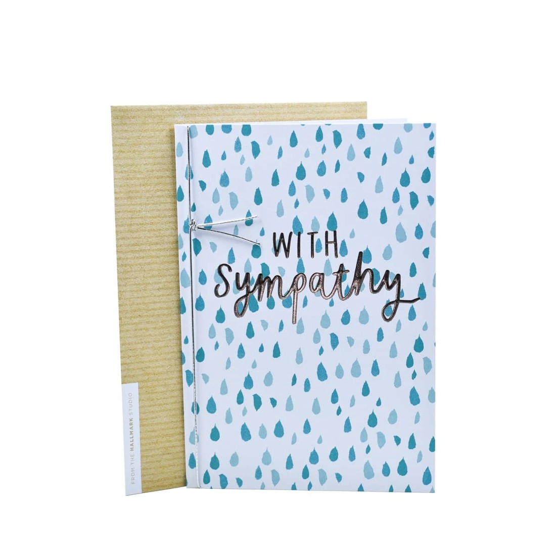 1 Hallmark Sympathy Card - Rain Drops, 1 of 3