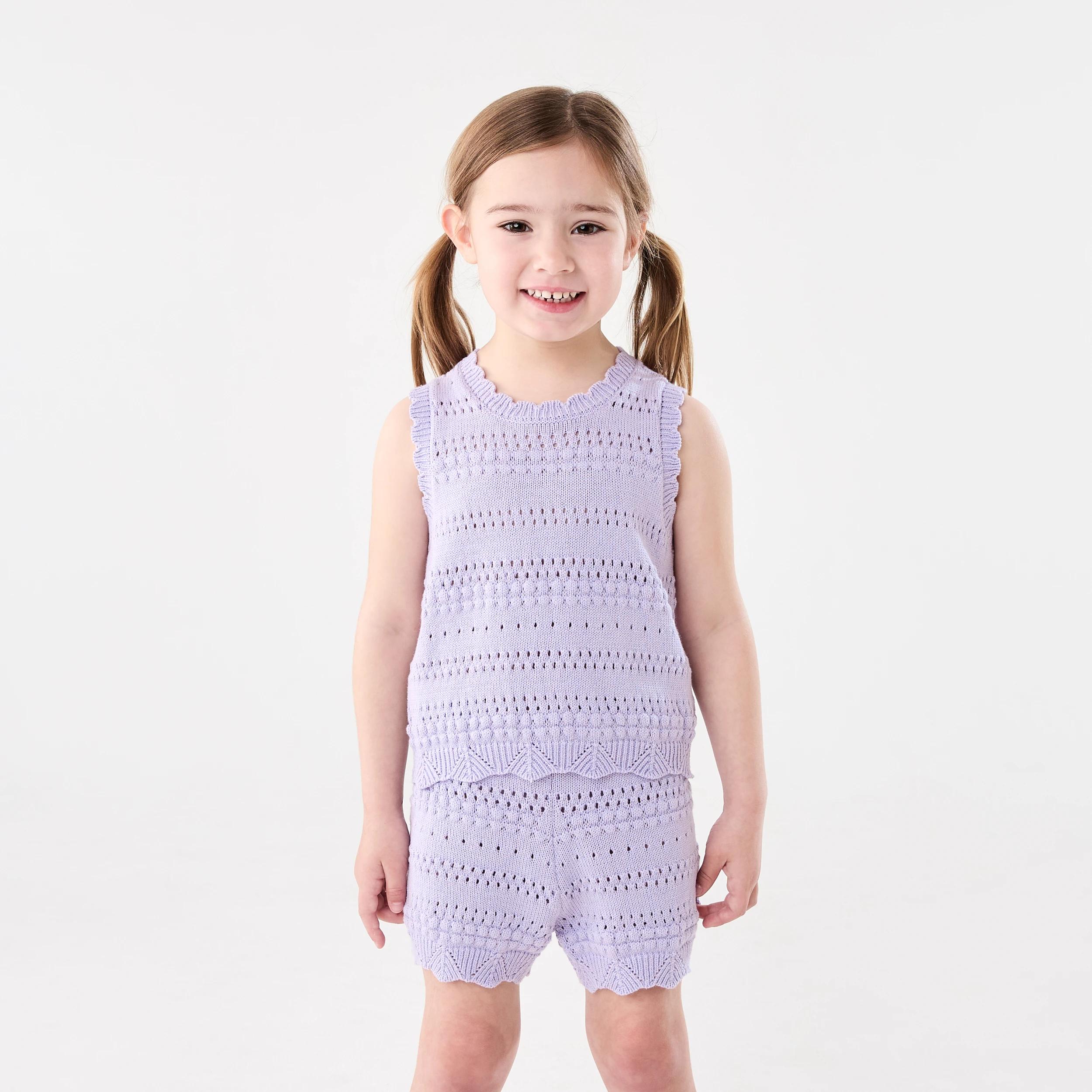1 Knitted Set PASTEL LILAC, 1 of 9