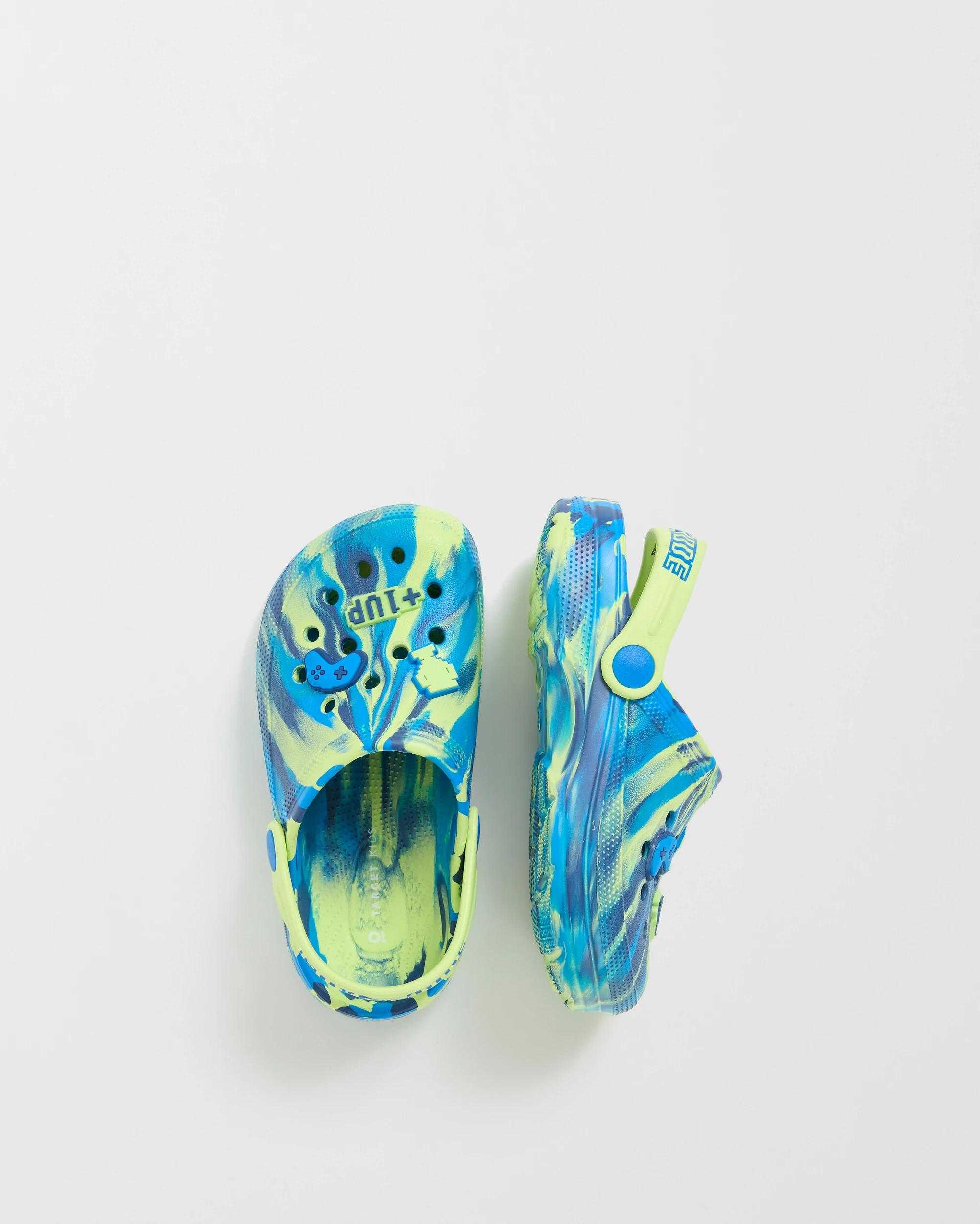 3 Target Kids Icon Clogs GREEN + BLUE, 3 of 3