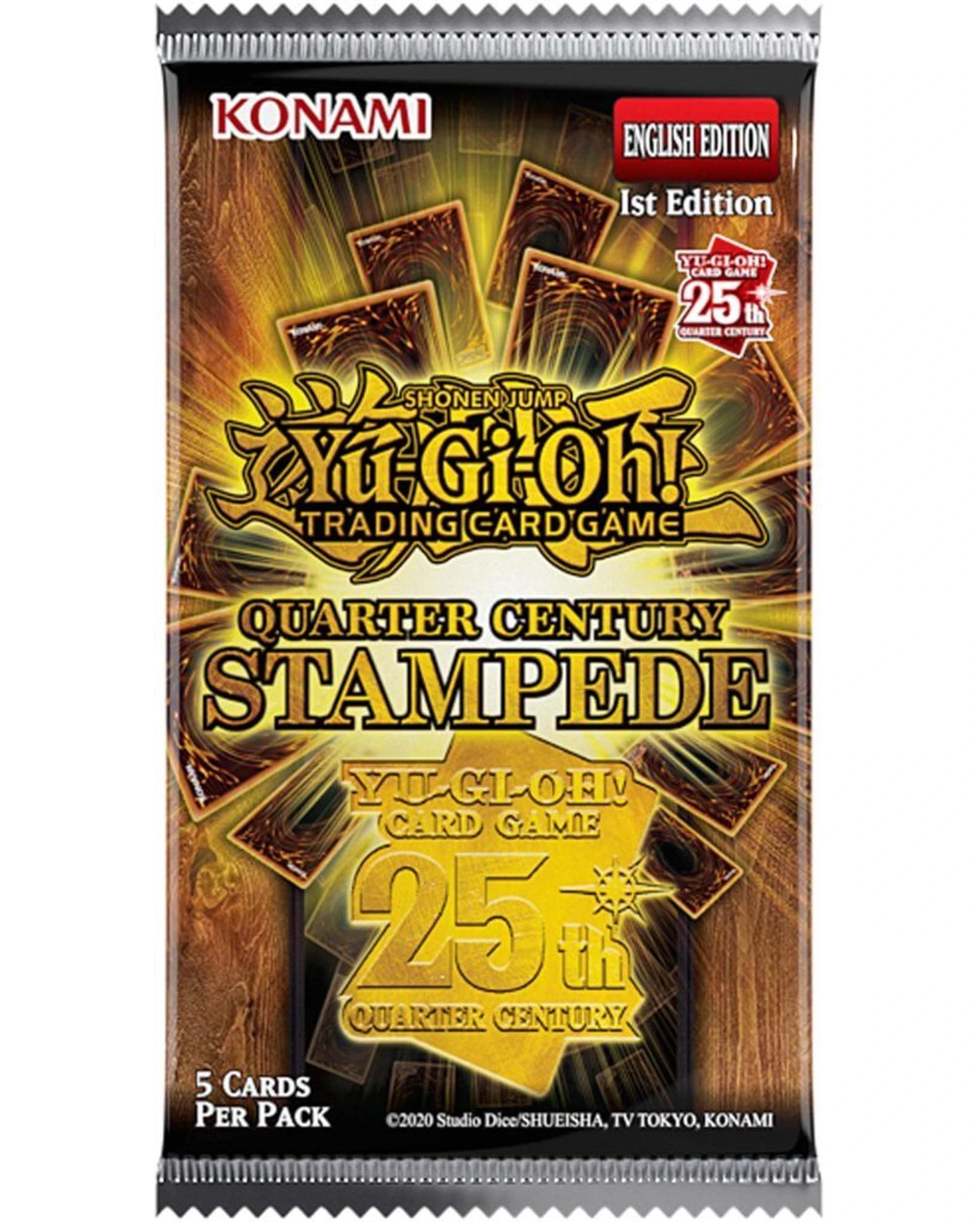 3 Yu-Gi-Oh! TCG: Quarter Century Stampede Collection Booster Box, 3 of 4