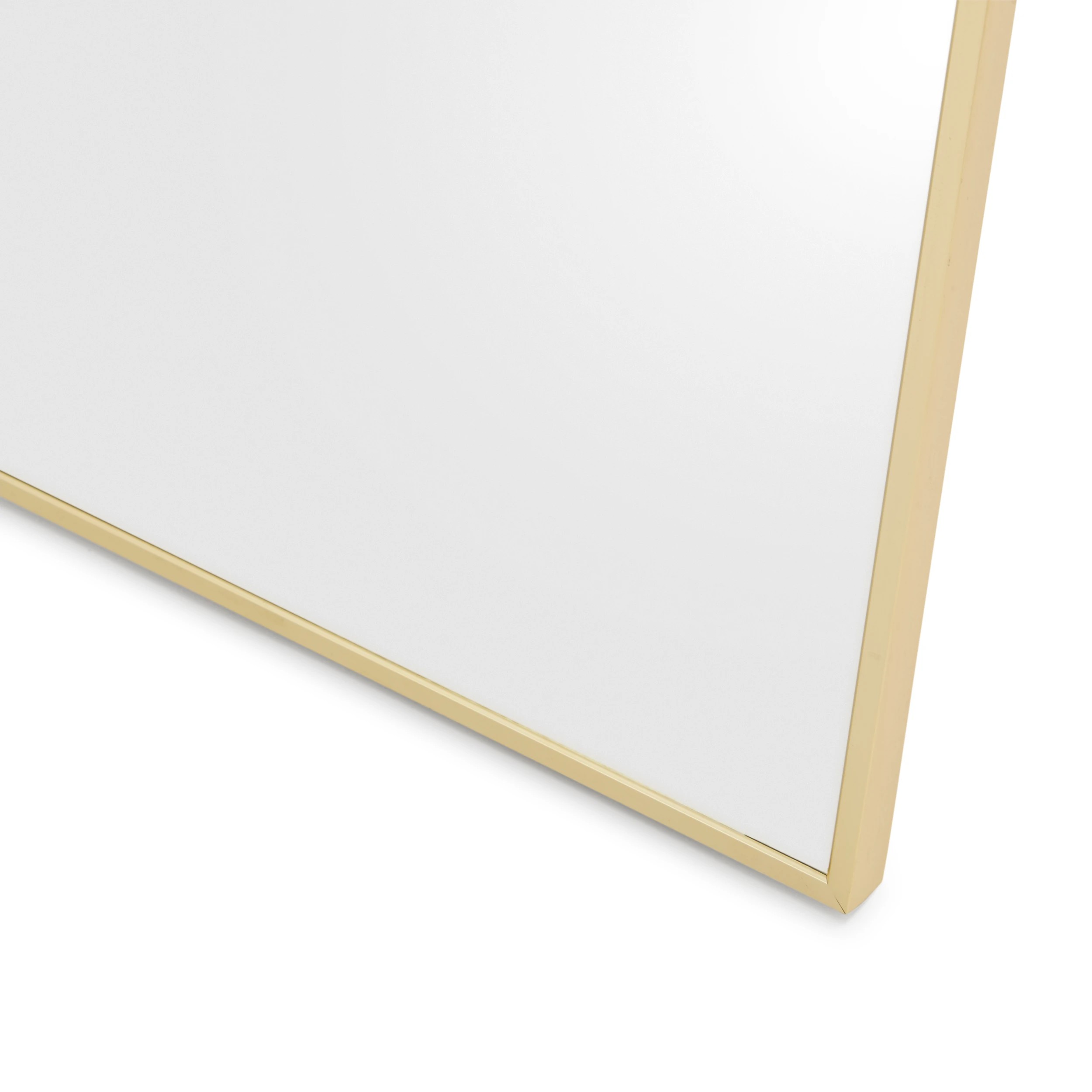 5 Gold Look Arch Mirror - 95cm x 60cm, 5 of 6
