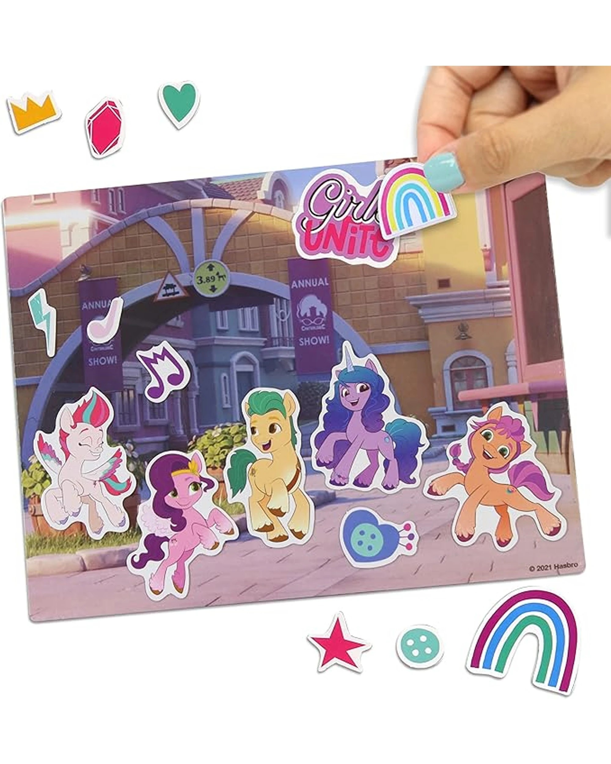 3 My Little Pony Dambulla Pty Ltd Tara 100pc Activity Tote Bag - One Size - Multi, 3 of 6
