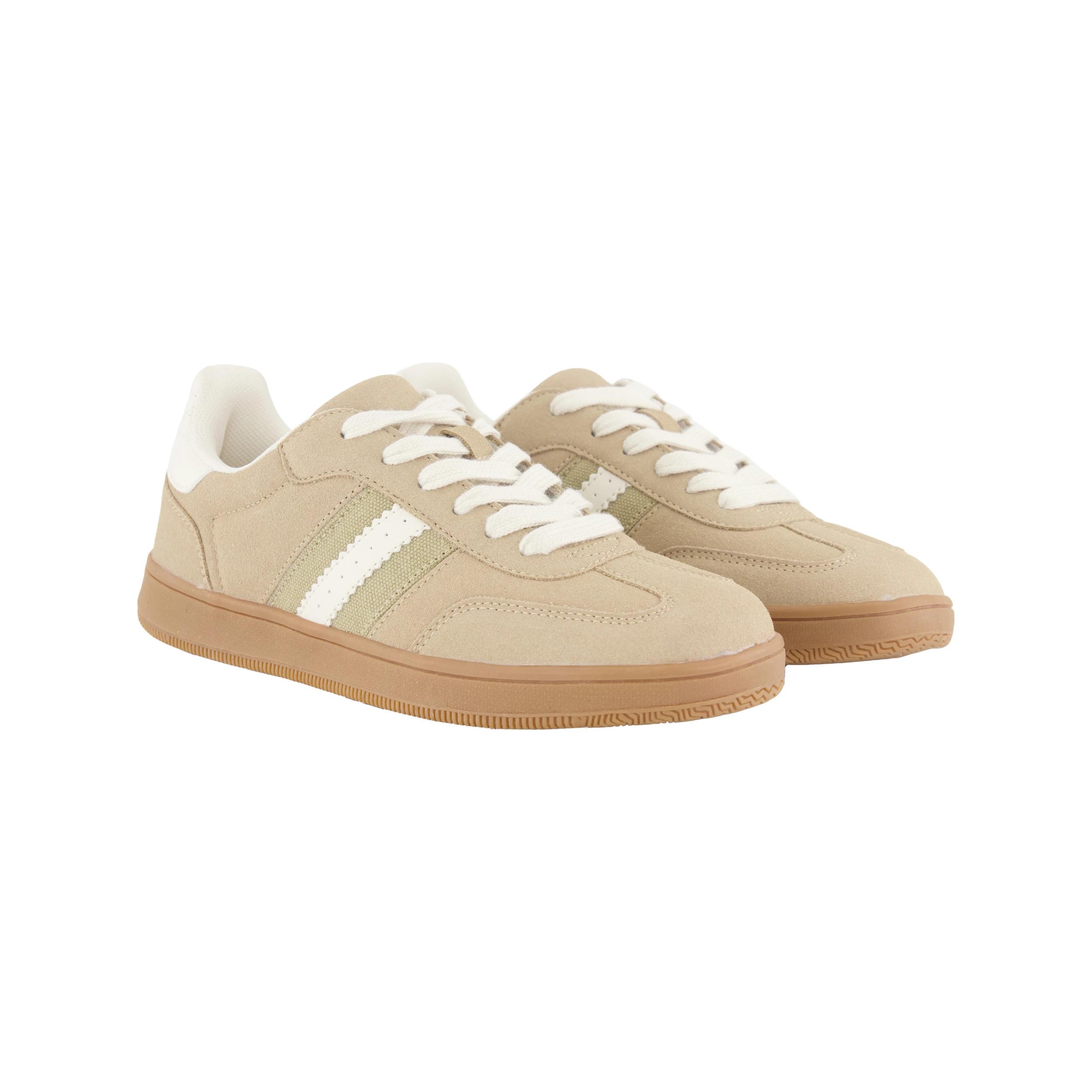 2 Retro PU  Sneakers Sand, 2 of 5