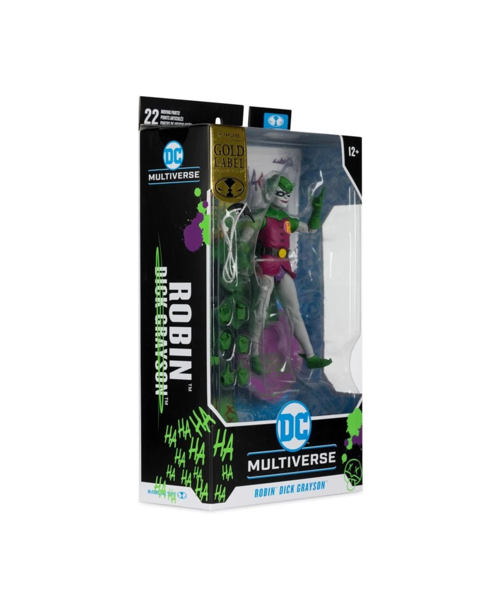 8 DC Multiverse Robin Dick Grayson Jokerized Gold Label 7 inch Action Figure, 8 of 9
