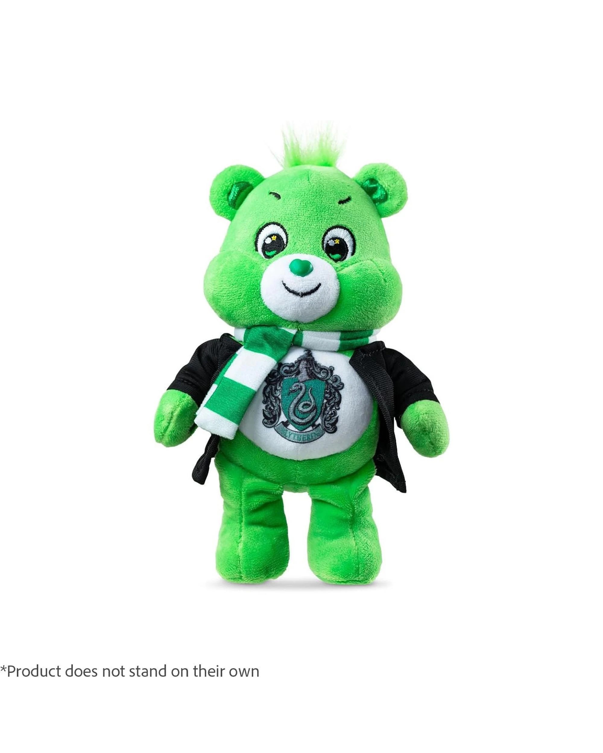 4 Care Bears X Harry Potter Good Luck Slytherin 8 inch Plush, 4 of 8