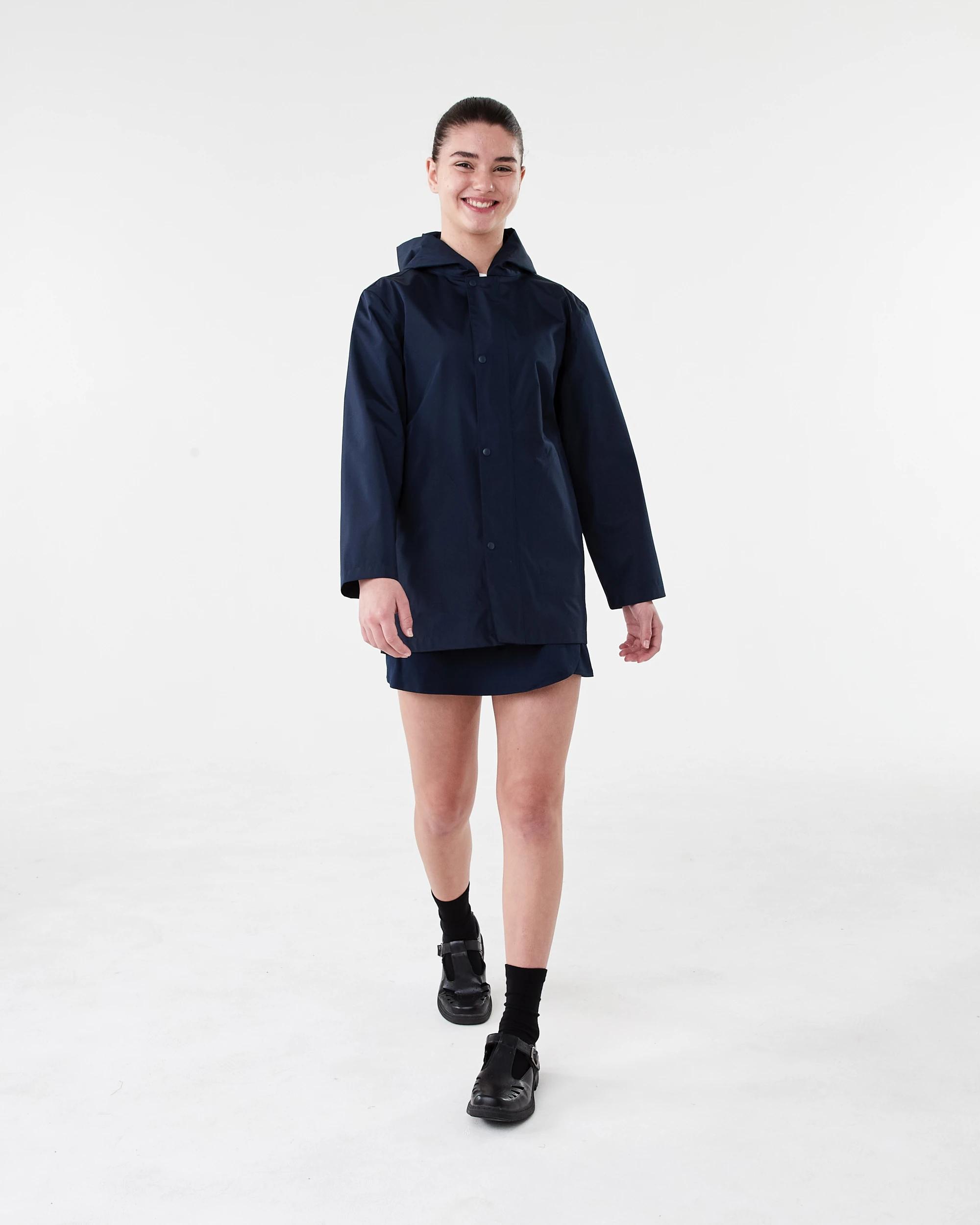 8 School Lightweight Raincoat Nvy Sphire, 8 of 9