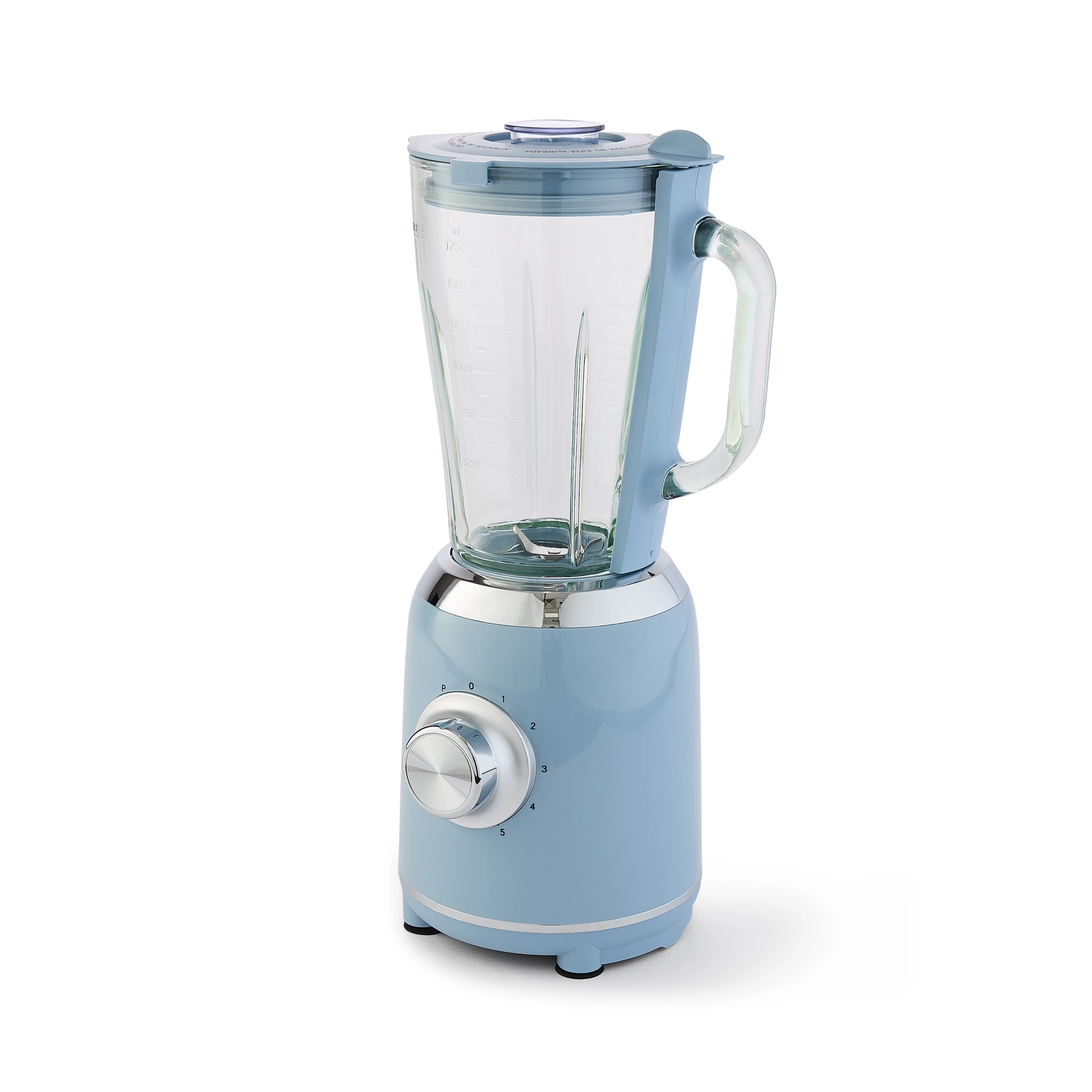 4 1.75 Litre Retro Blender - Blue, 4 of 9