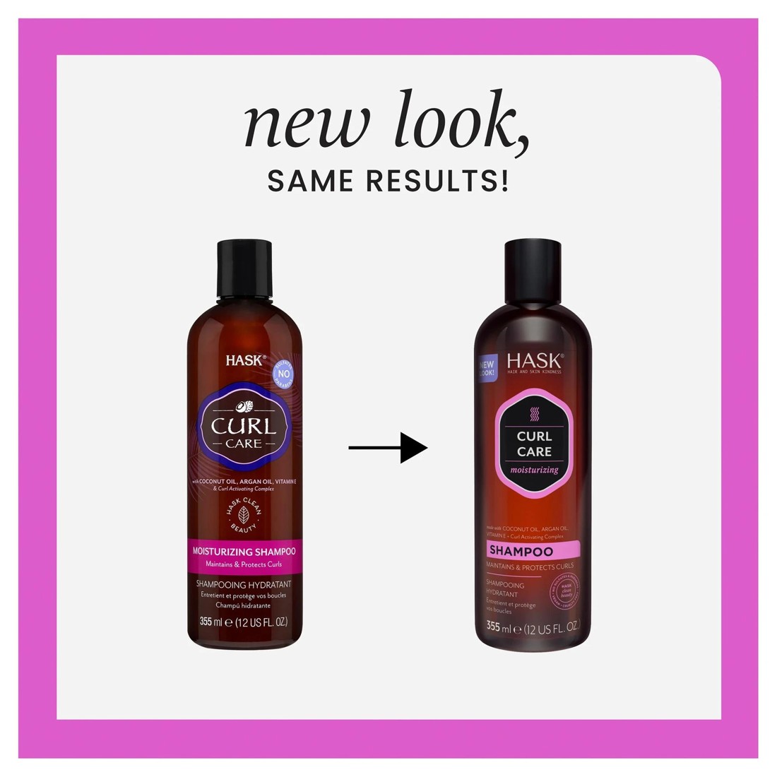 4 Hask Curl Care Moisturizing Shampoo, Coconut Oil Argan Oil Vitamin E and Curl Activating Complex -  355ml - Multi, 4 of 10