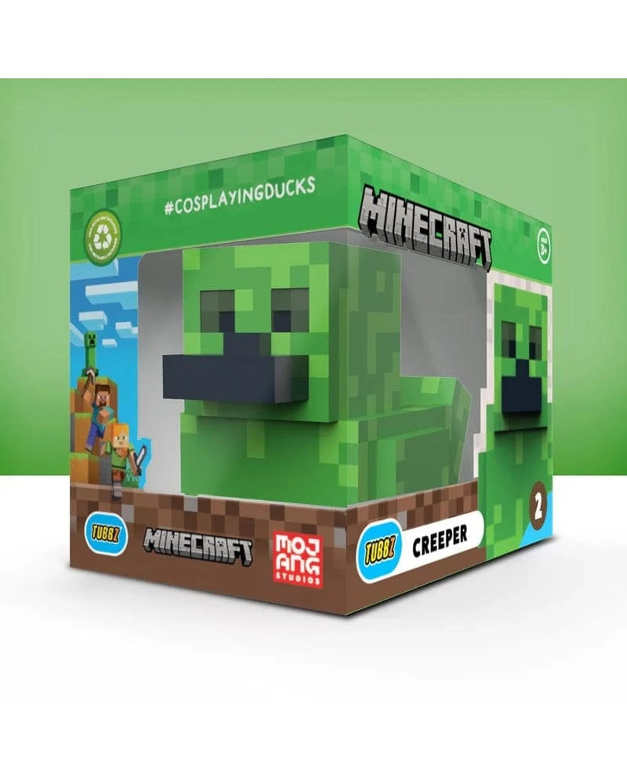 7 TUBBZ Minecraft Creeper Boxed Edition Cosplaying Duck Figure, 7 of 8
