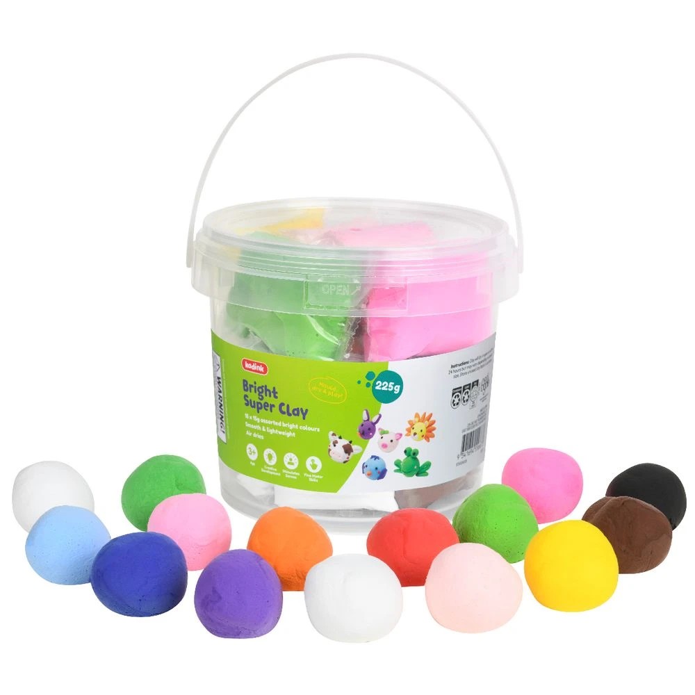 3 Kadink Super Clay Tub 225g Bright, 3 of 3