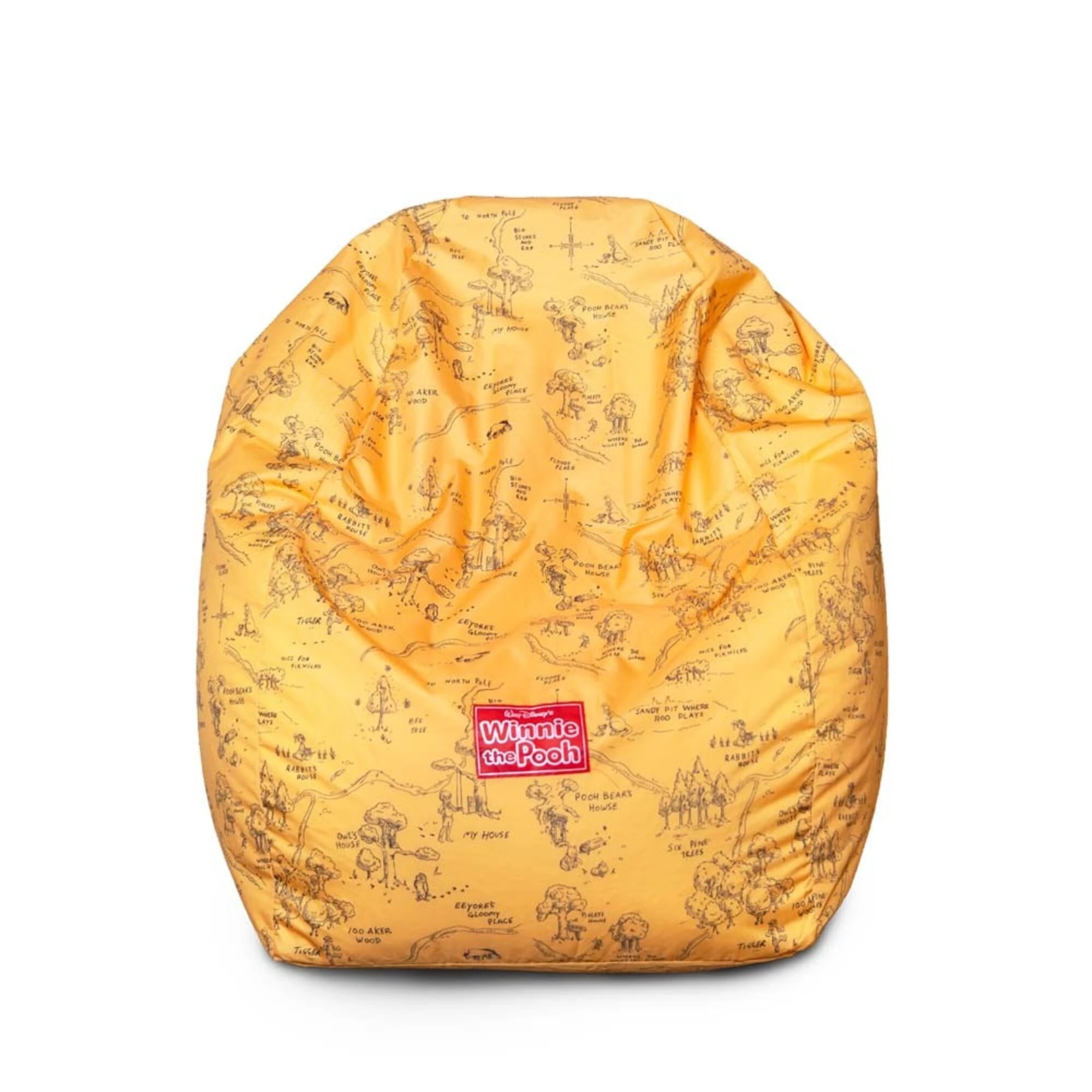 1 Disney - Winnie The Pooh - Hundred Aker Woods Bean Bag Cover, 1 of 2
