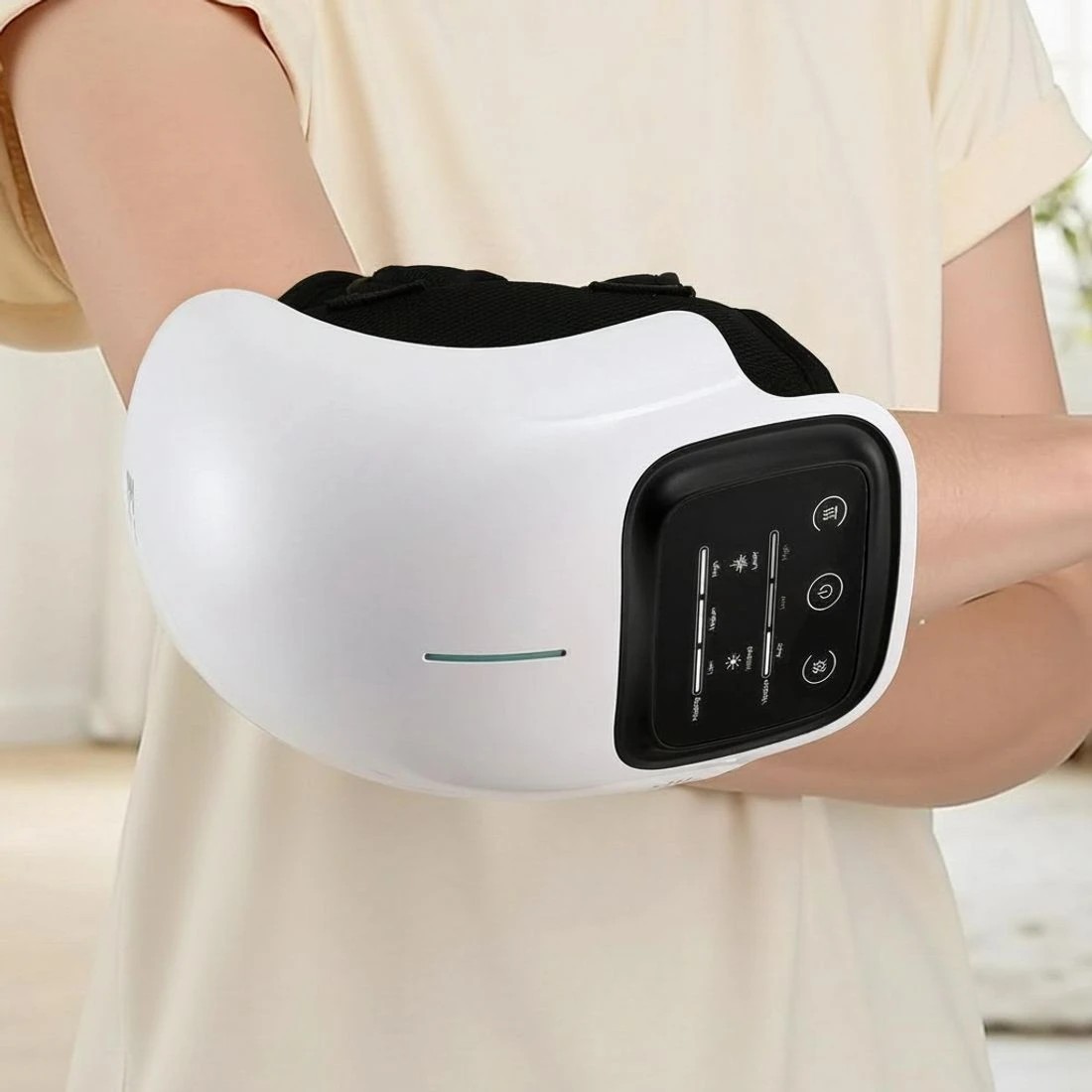 6 Livemor Knee Massager Vibration Infra Heating Therapy Machine - Multi, 6 of 6