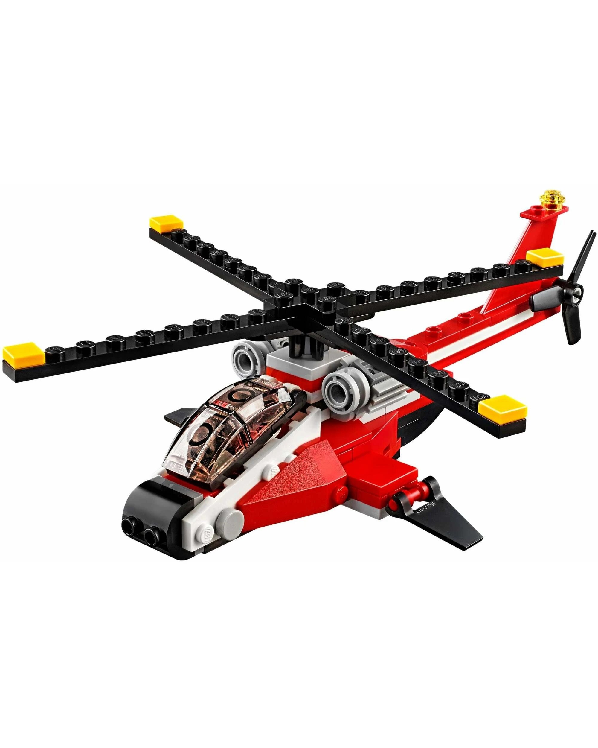 2 LEGO 31057 Air Blazer 3-in-1 Helicopter, Seaplane, Catamaran, 2 of 4