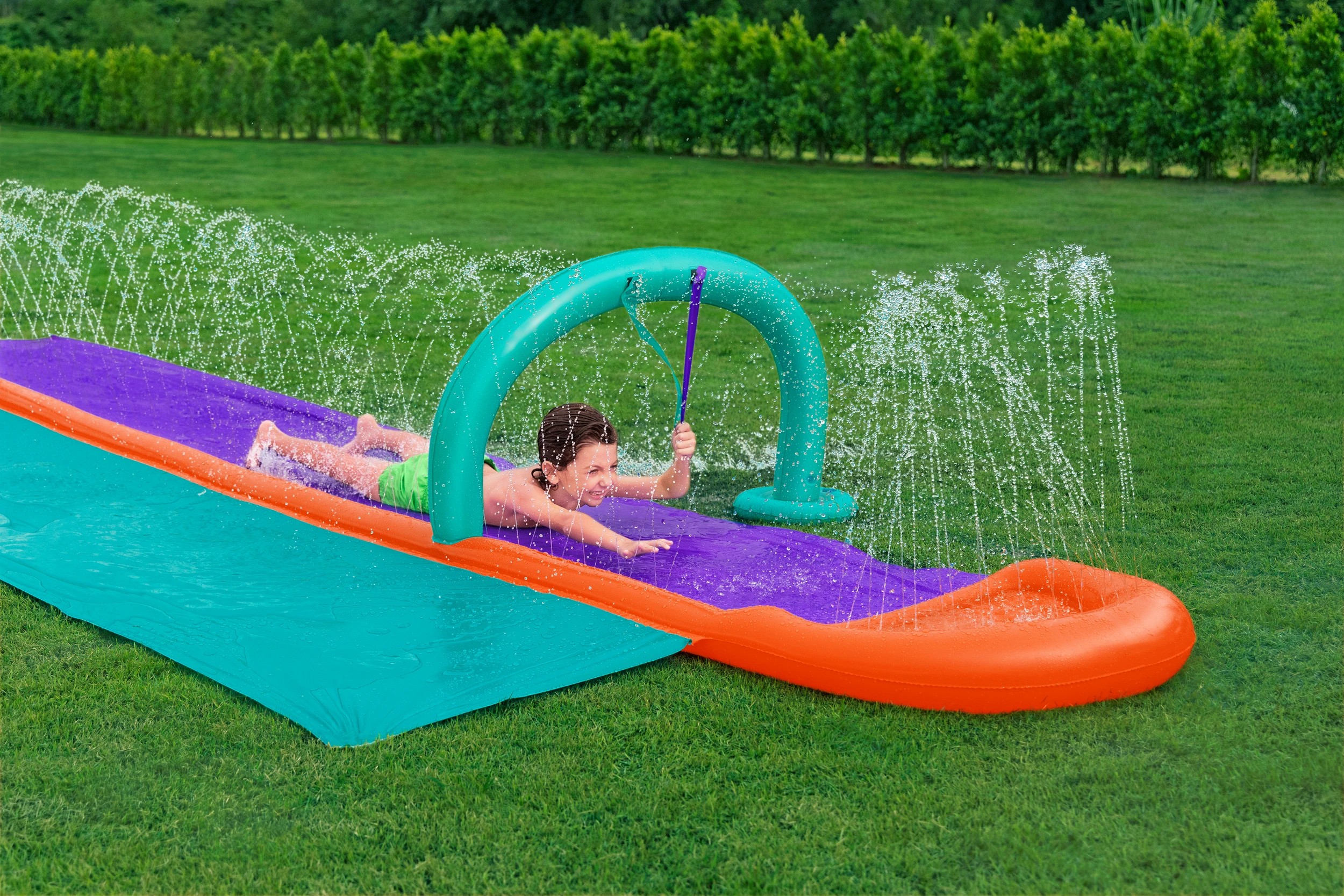 8 Bestway Flag Frenzy Double Slide, 8 of 8