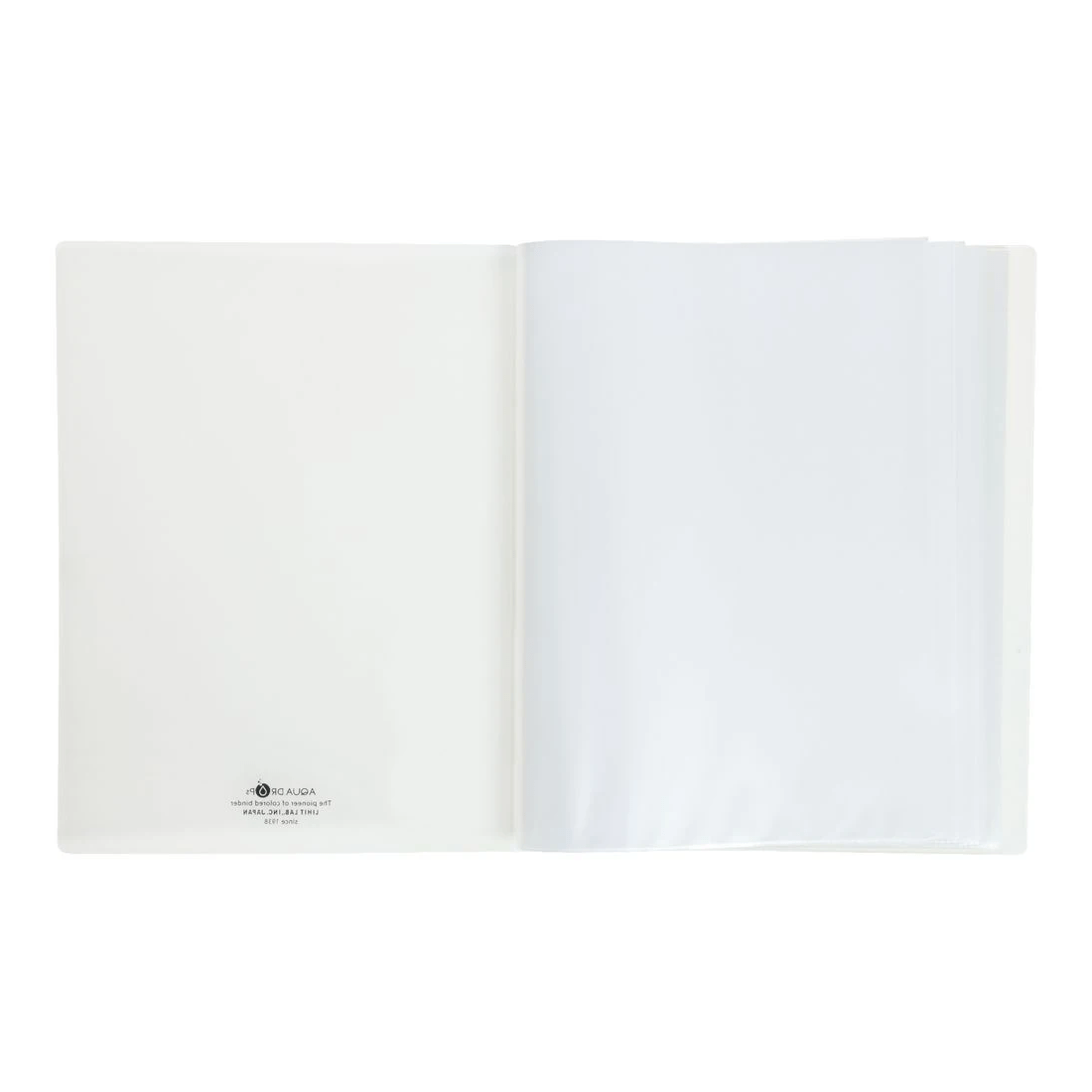 3 Aqua Drops A4 Display Book 60 Pocket Fixed Clear, 3 of 4