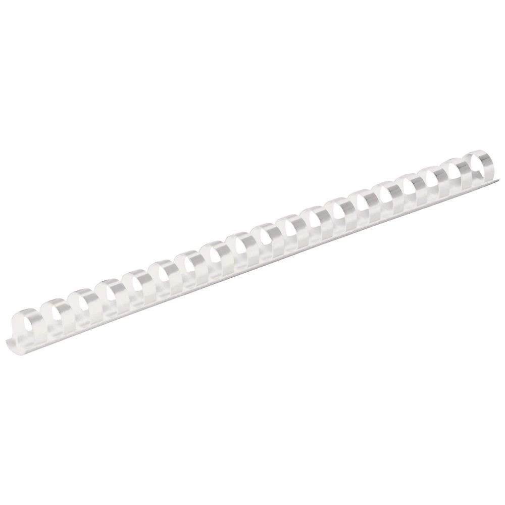 1 Fellowes Binding Combs 21 Loop 10mm White 100 Pack, 1 of 4