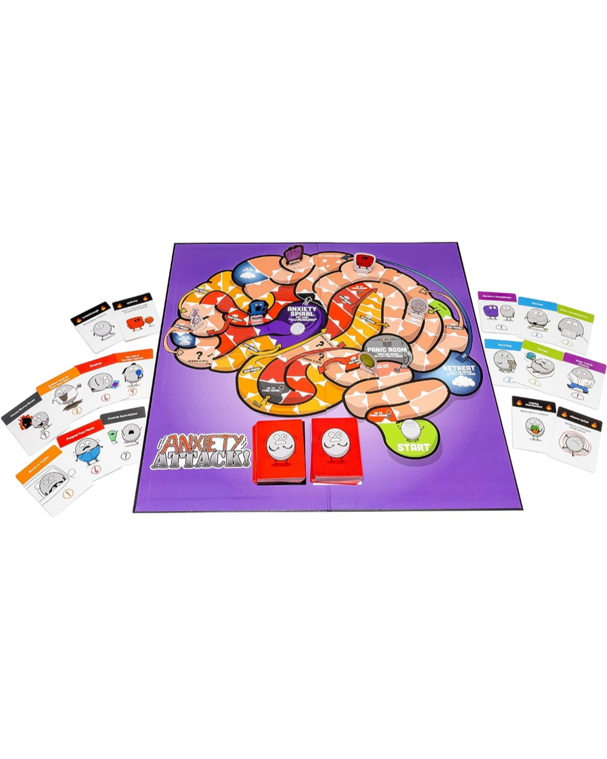 2 Anxiety Attack: An Awkward Yeti Board Game, 2 of 2
