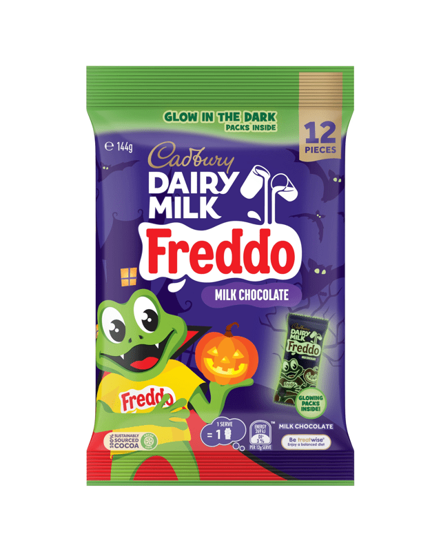 12 Piece Cadbury Dairy Milk Freddo Milk Chocolate Sharepack 