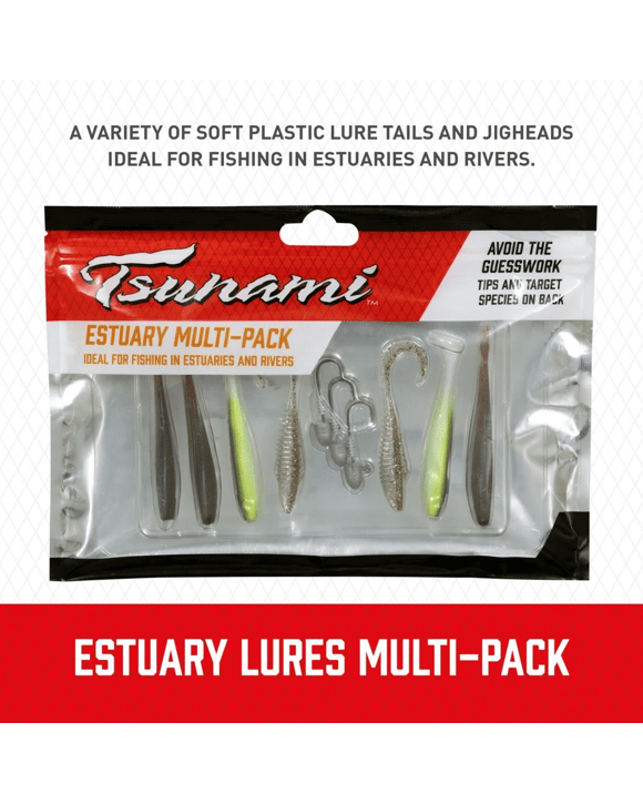 Tsunami Estuary Lures Multi Pack - Kmart