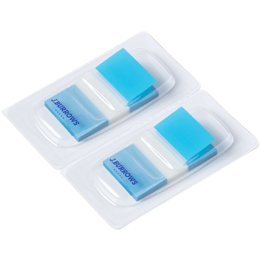 3 J.Burrows Flags 25x44mm Blue 2 Pack, 3 of 4