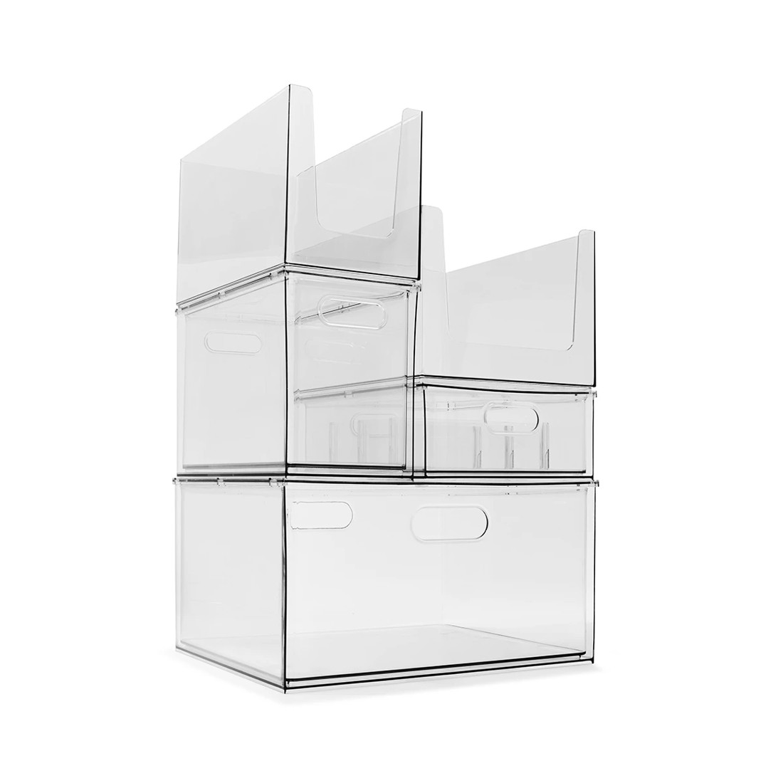 8 10L Clear Narrow Open Front Bin, 8 of 10