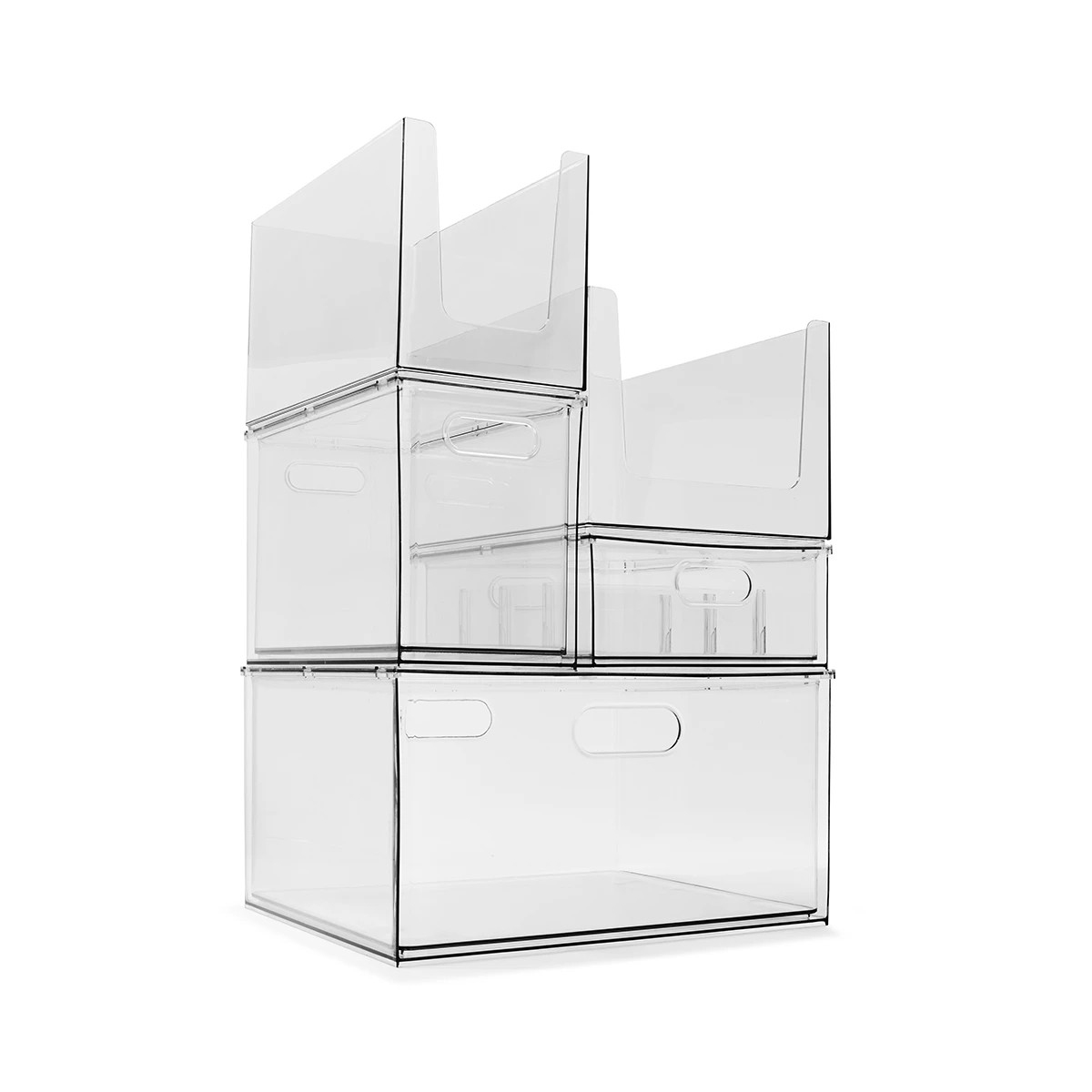 8 10L Clear Narrow Open Front Bin, 8 of 10