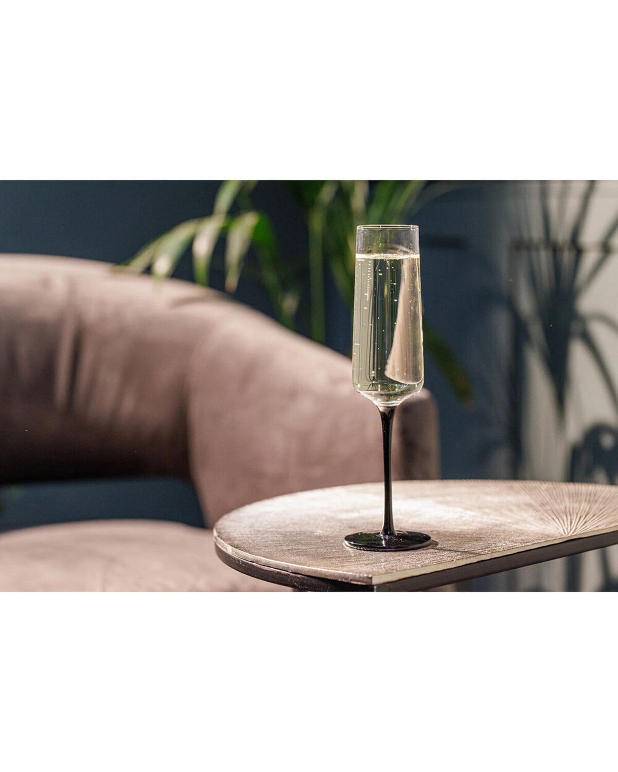 3 Mikasa 4pc Palermo Crystal Champagne Flute Set 250ml - Clear, 3 of 6