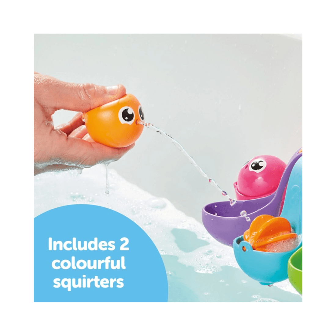 4 TOMY 7 in 1 Bath Activity Octopus, 4 of 7