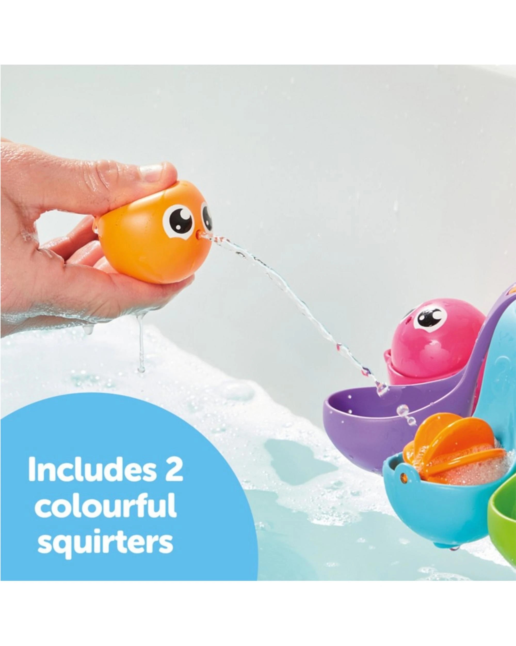 4 TOMY 7 in 1 Bath Activity Octopus, 4 of 7