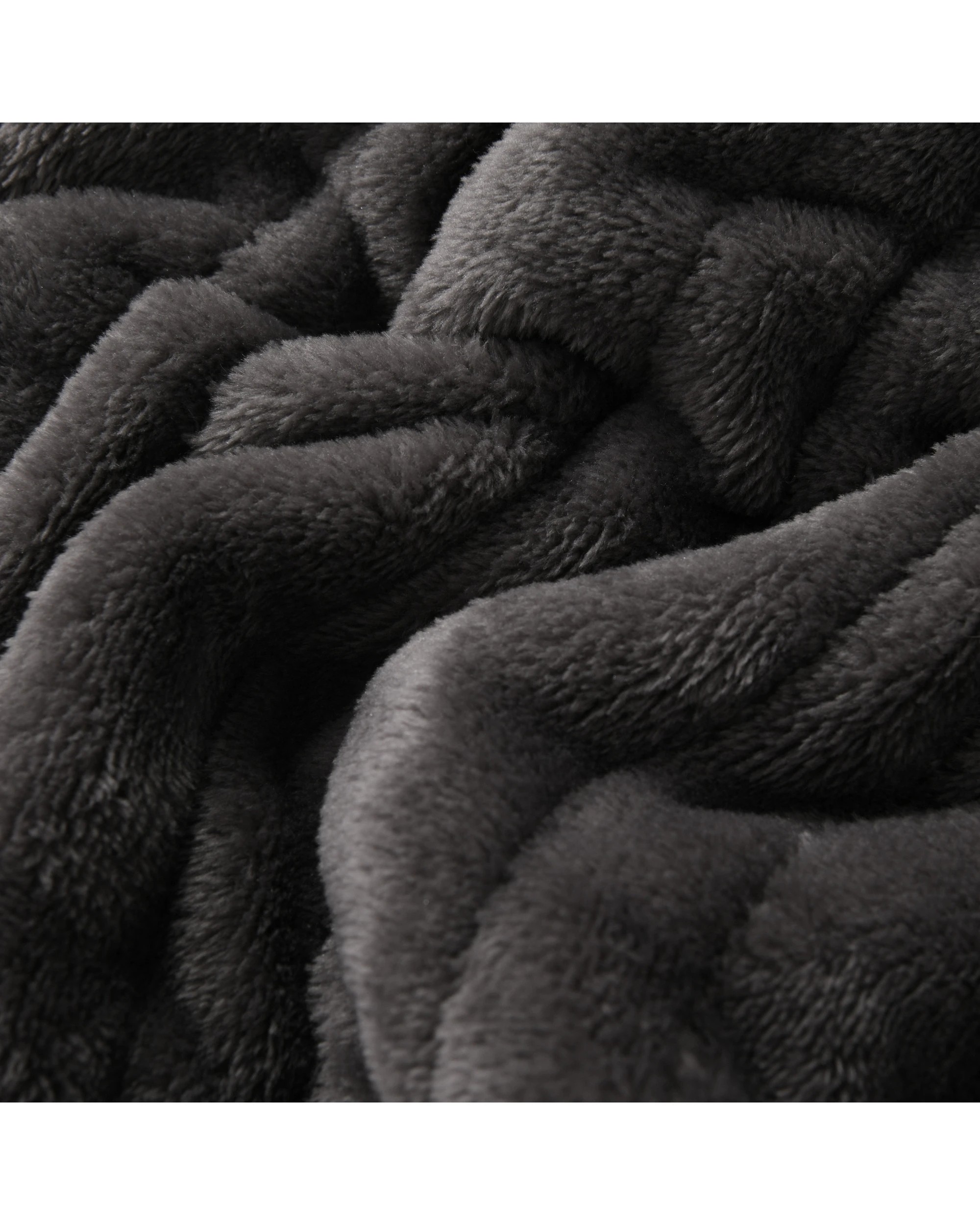 3 Dreamaker Faux Mink Heated Throw 160x120cm - Silver, 3 of 7