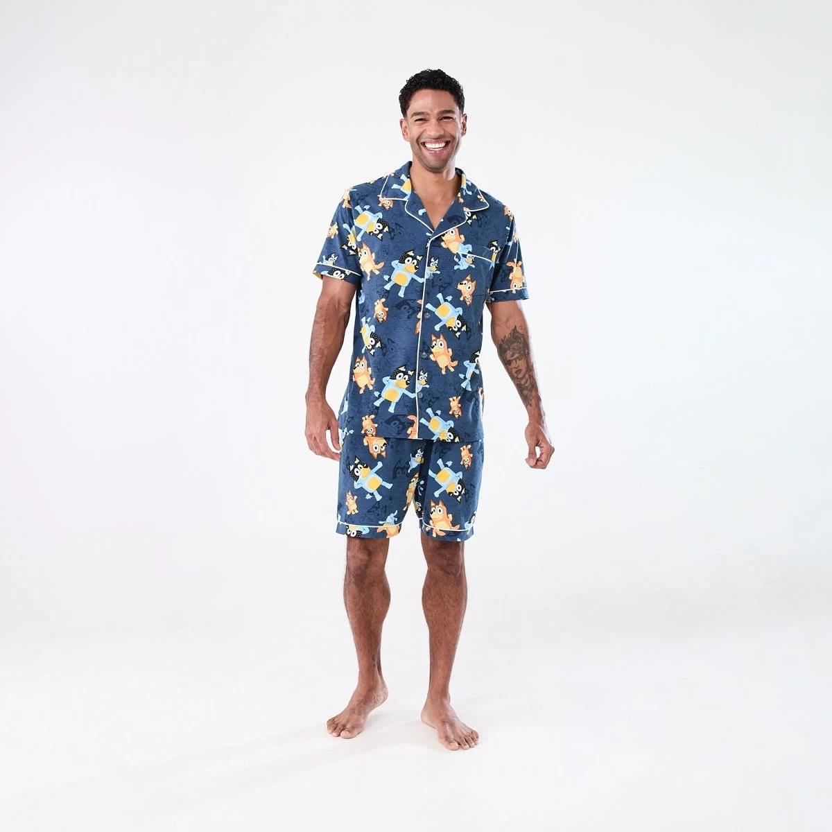 9 Bluey License Short Sleeve Button Through Matching Family Pyjama Set BLUEY, 9 of 9
