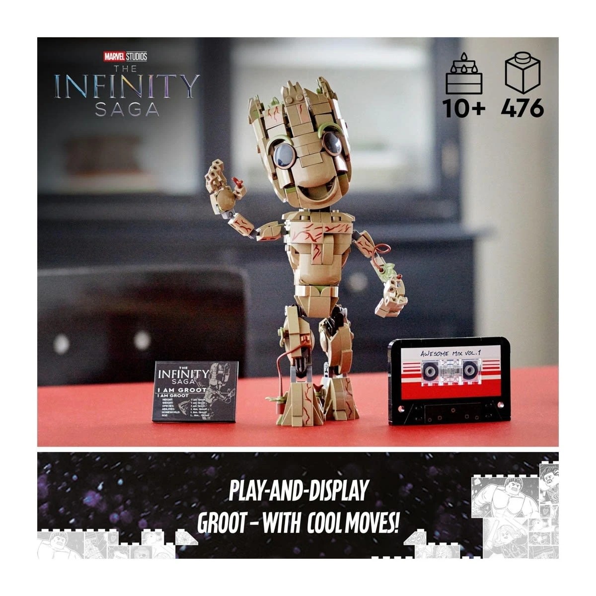3 LEGO Marvel Avengers Movie 4 I am Groot 76217, 3 of 11