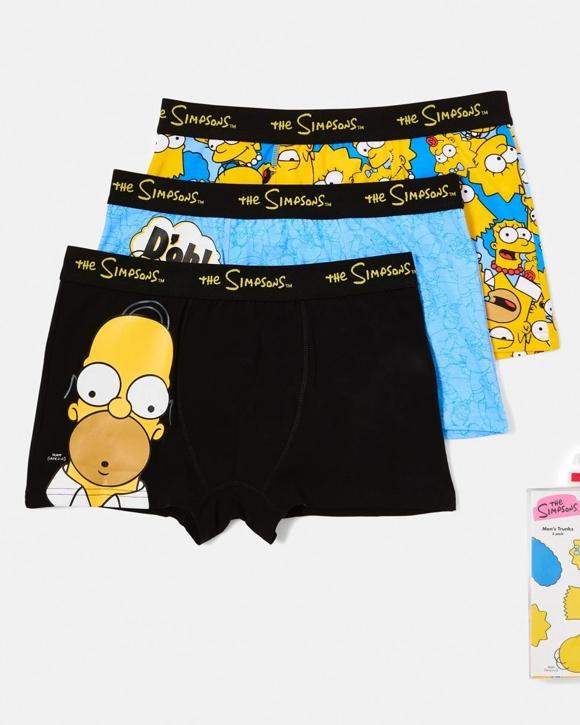 3 Pack The Simpsons License Trunks