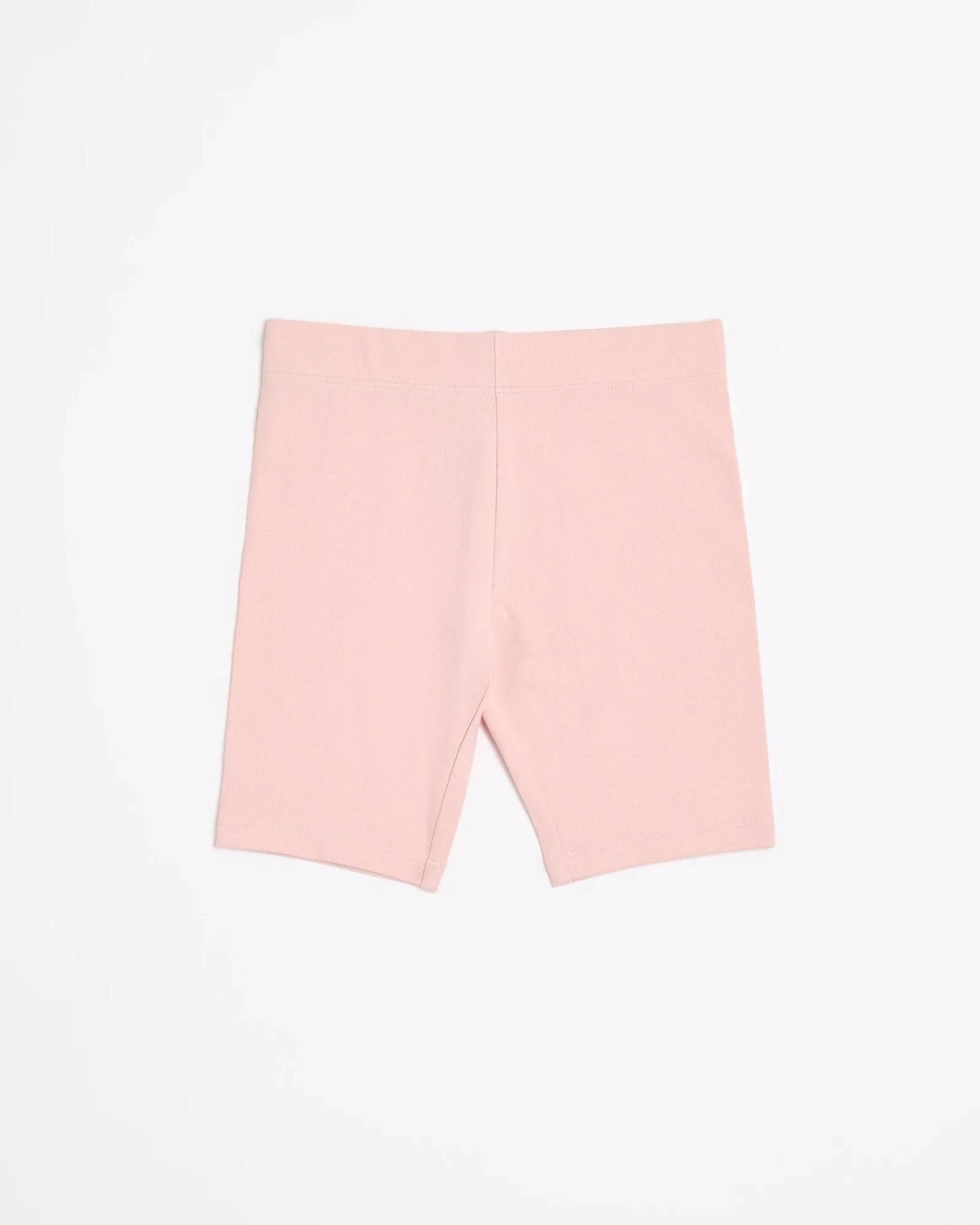 3 Target Kids Australian Cotton 3 Pack Print Bike Shorts FLORAL STRIPE, 3 of 5