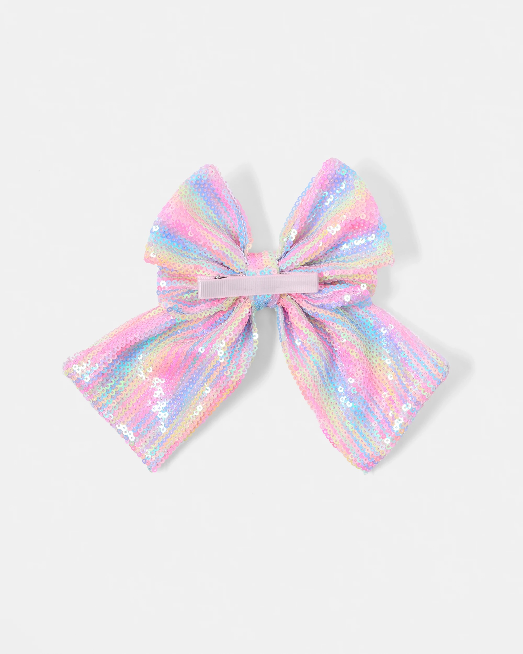 2 Large Sequin Bow Hair Clip, 2 of 4